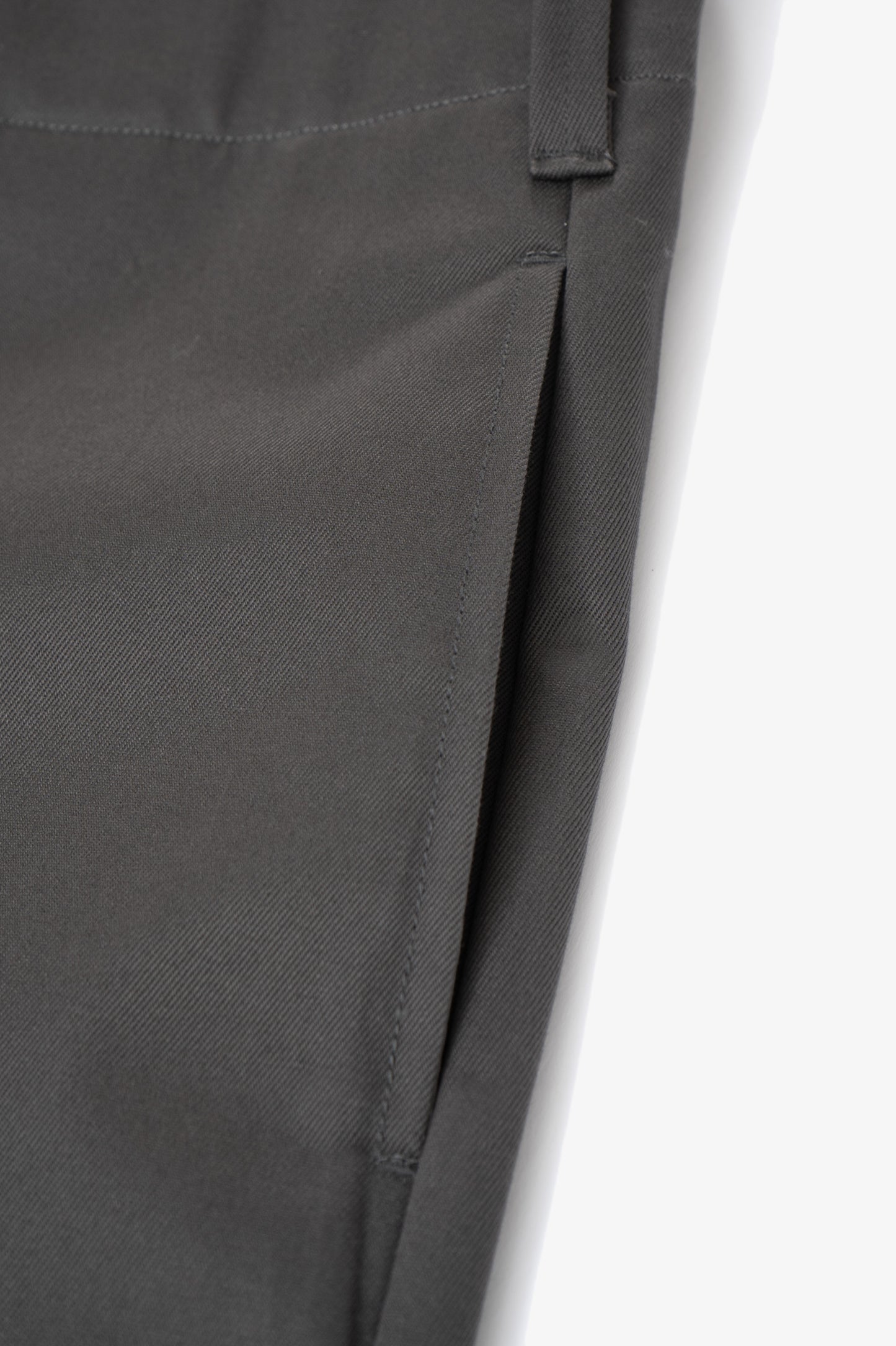 TWILL TROUSER - PEWTER