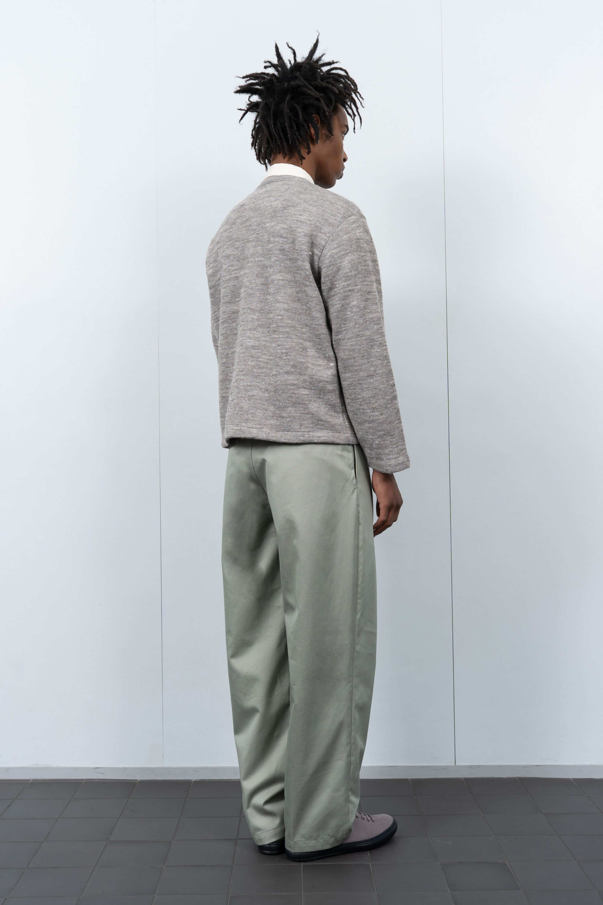 TWILL TROUSER - SAGE