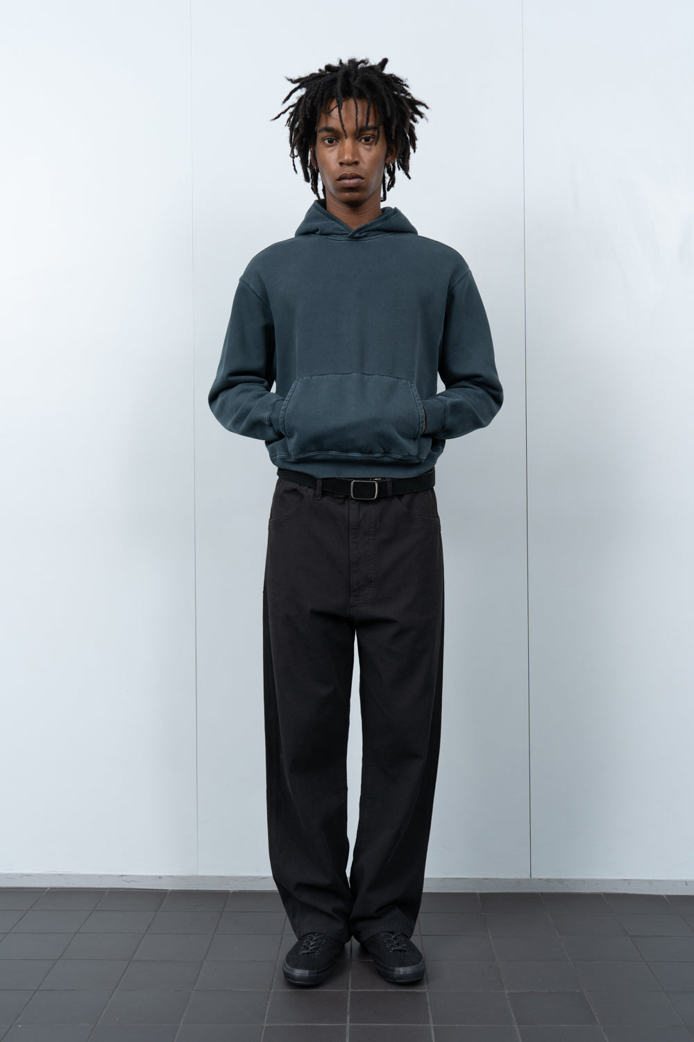 MINI HOODIE - PIGMENT PITCH TEAL