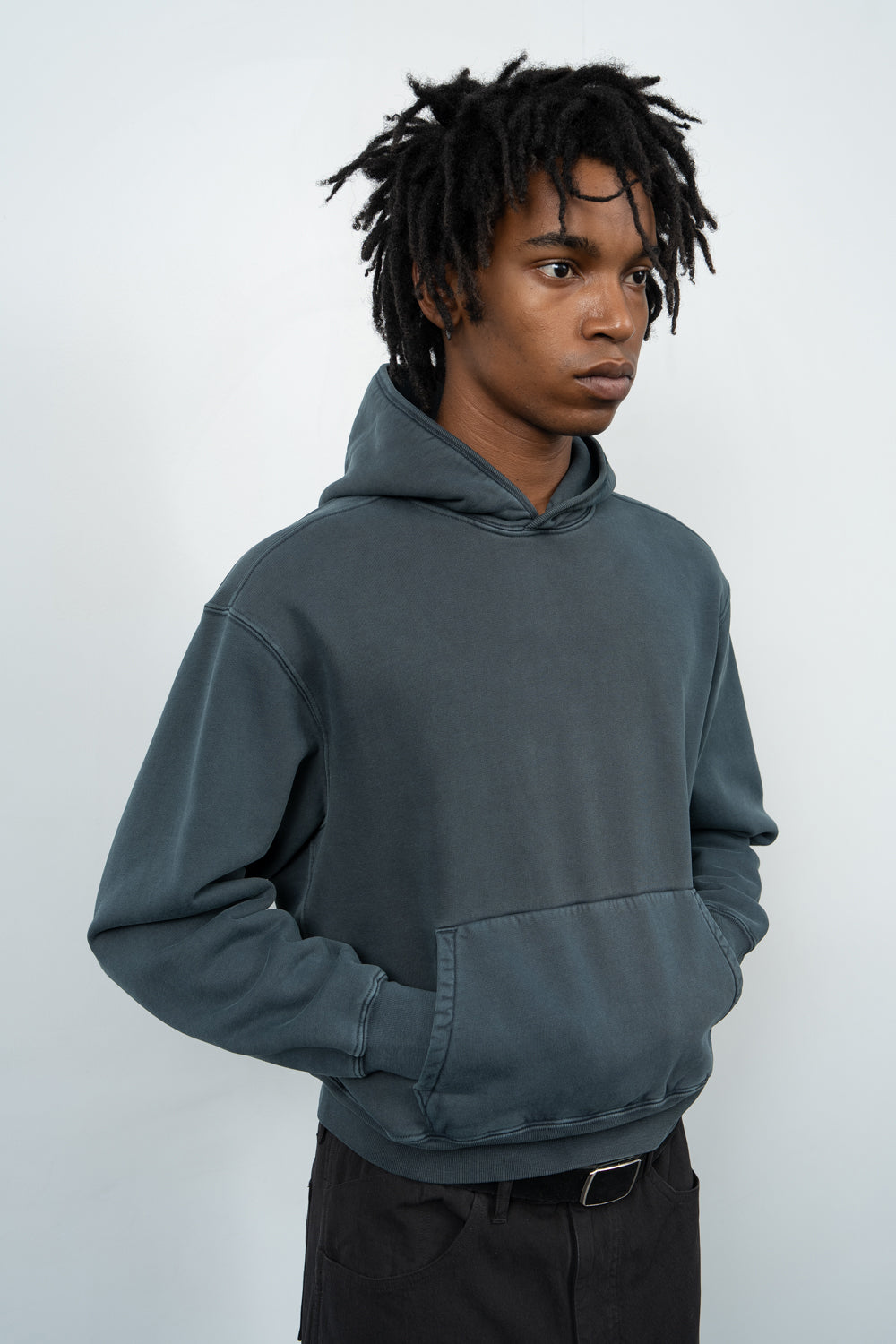 MINI HOODIE - PIGMENT PITCH TEAL