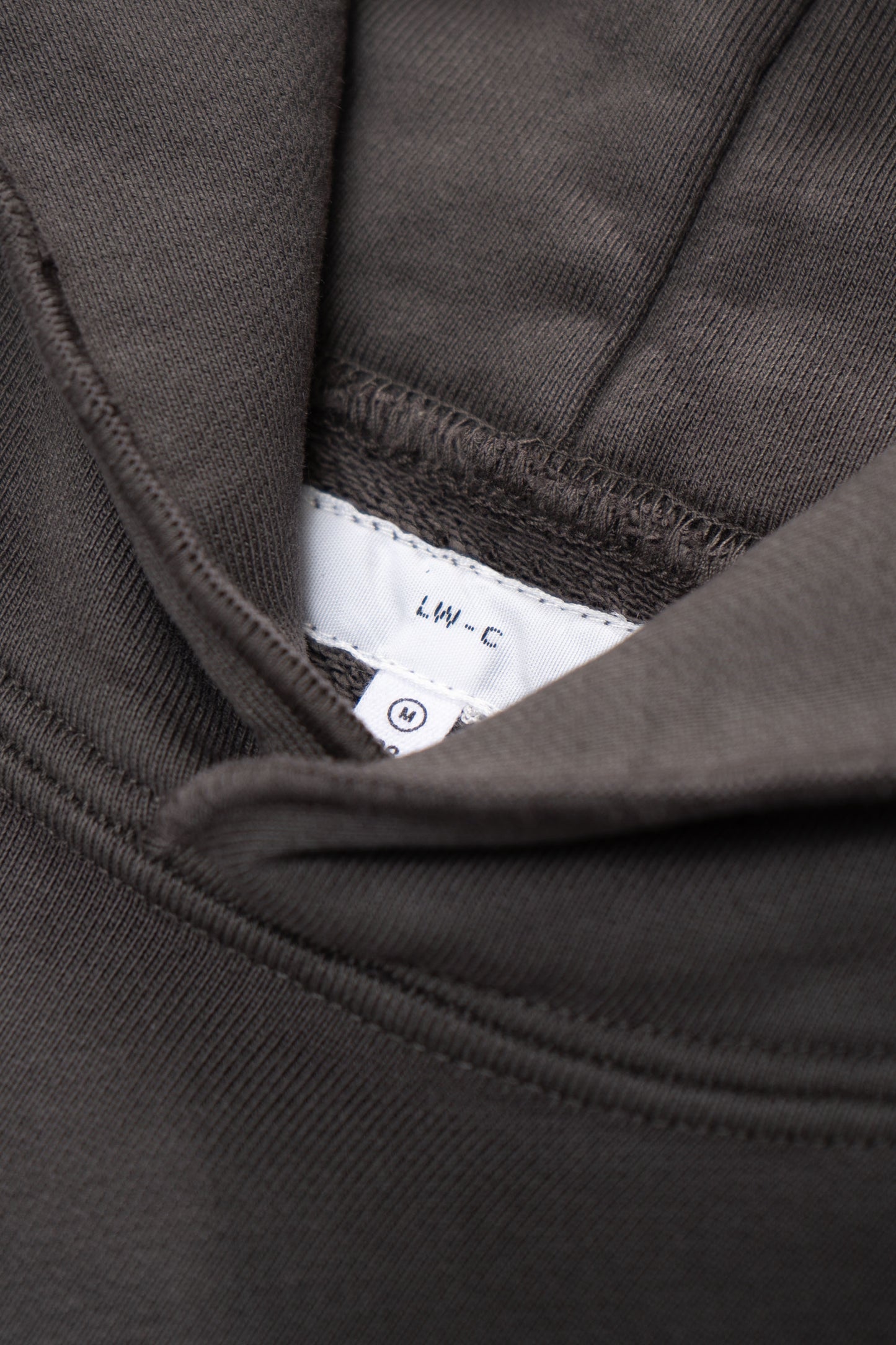 SUPER WEIGHTED HOODIE - PEWTER