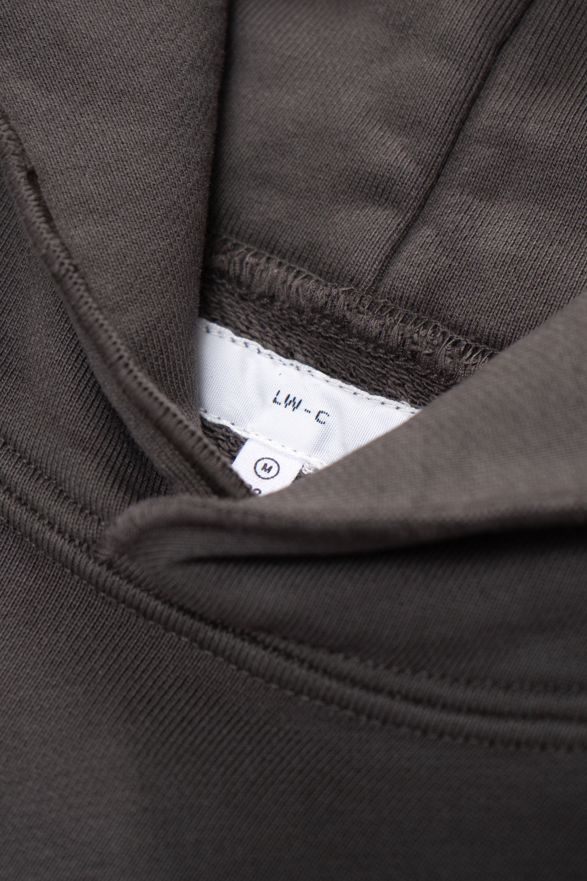 SUPER WEIGHTED HOODIE - PEWTER