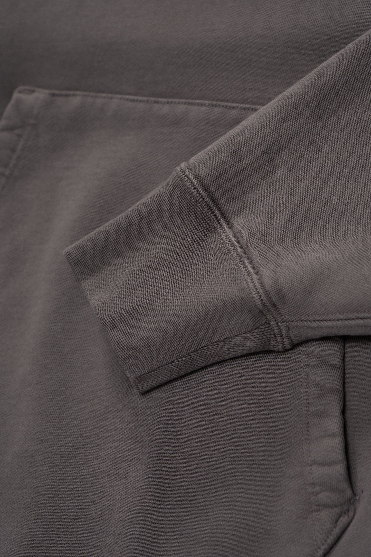 SUPER WEIGHTED HOODIE - PEWTER