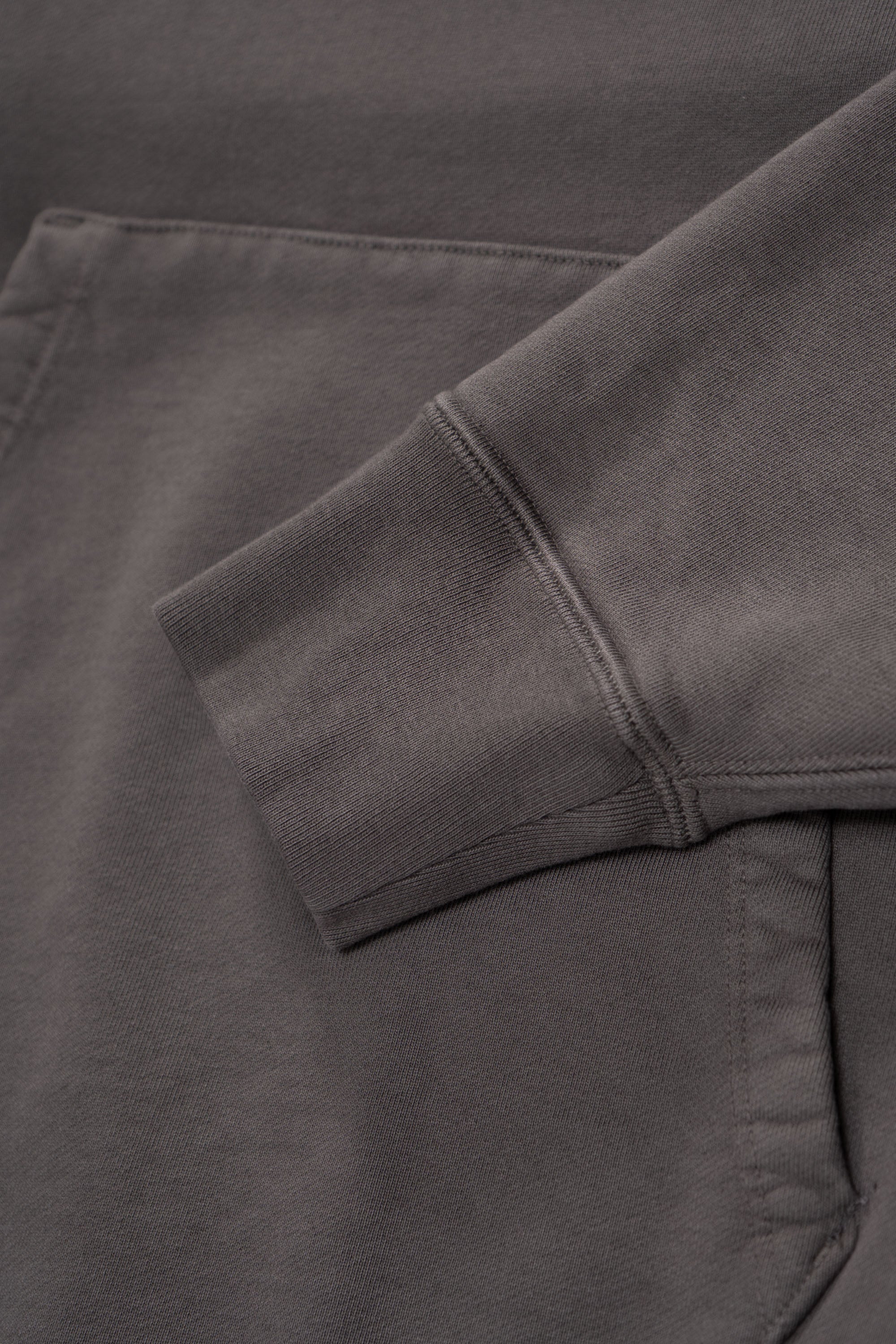 SUPER WEIGHTED HOODIE - PEWTER