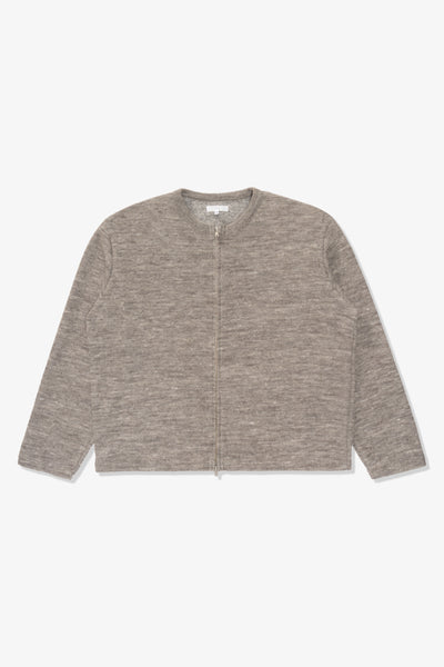 洋楽 KNIT WIT - DA KROW ZIP CREWNECK - GREY MELANGE – LADY WHITE CO.