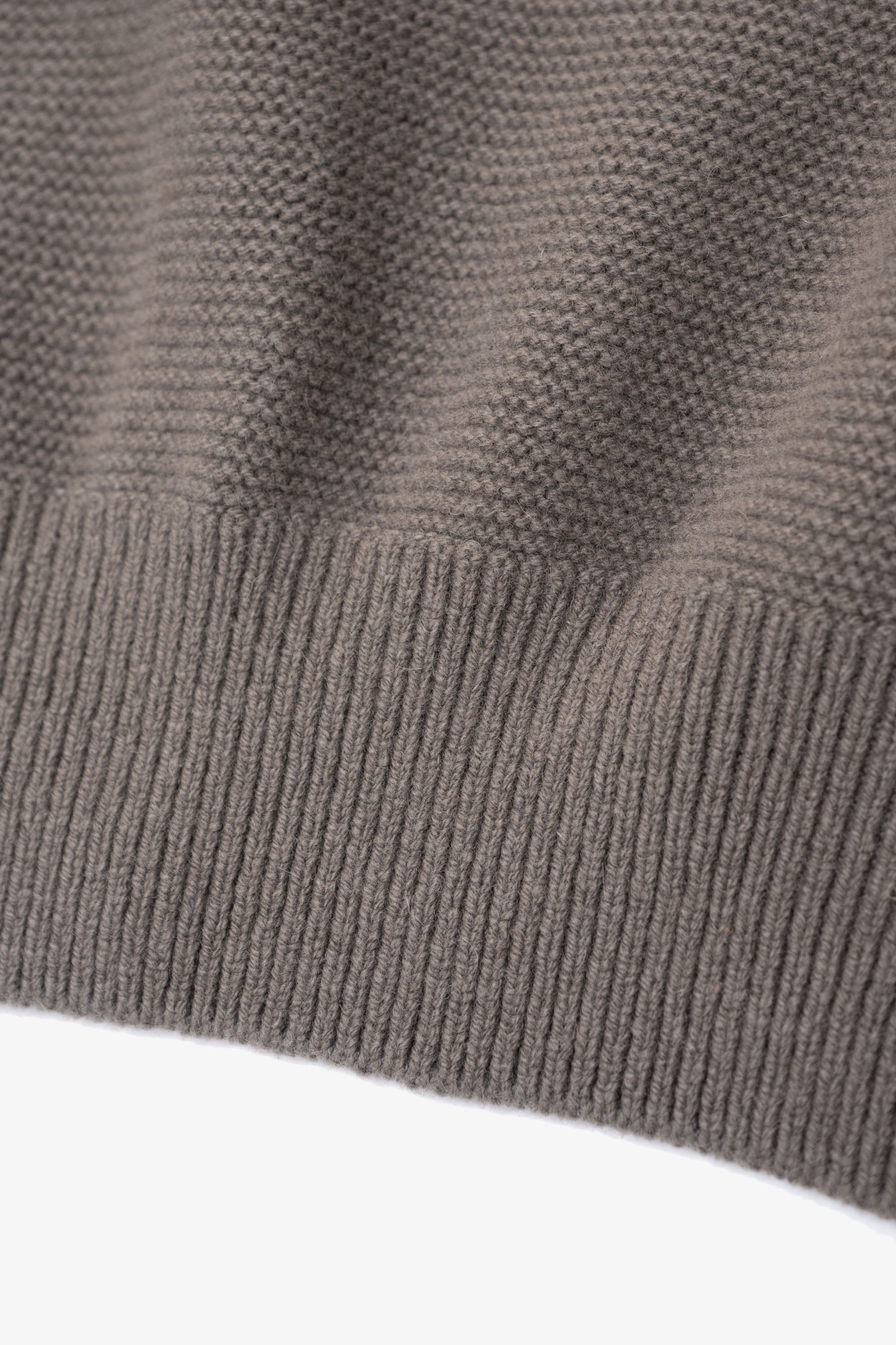 RAGLAN LINK SWEATER - CLAY