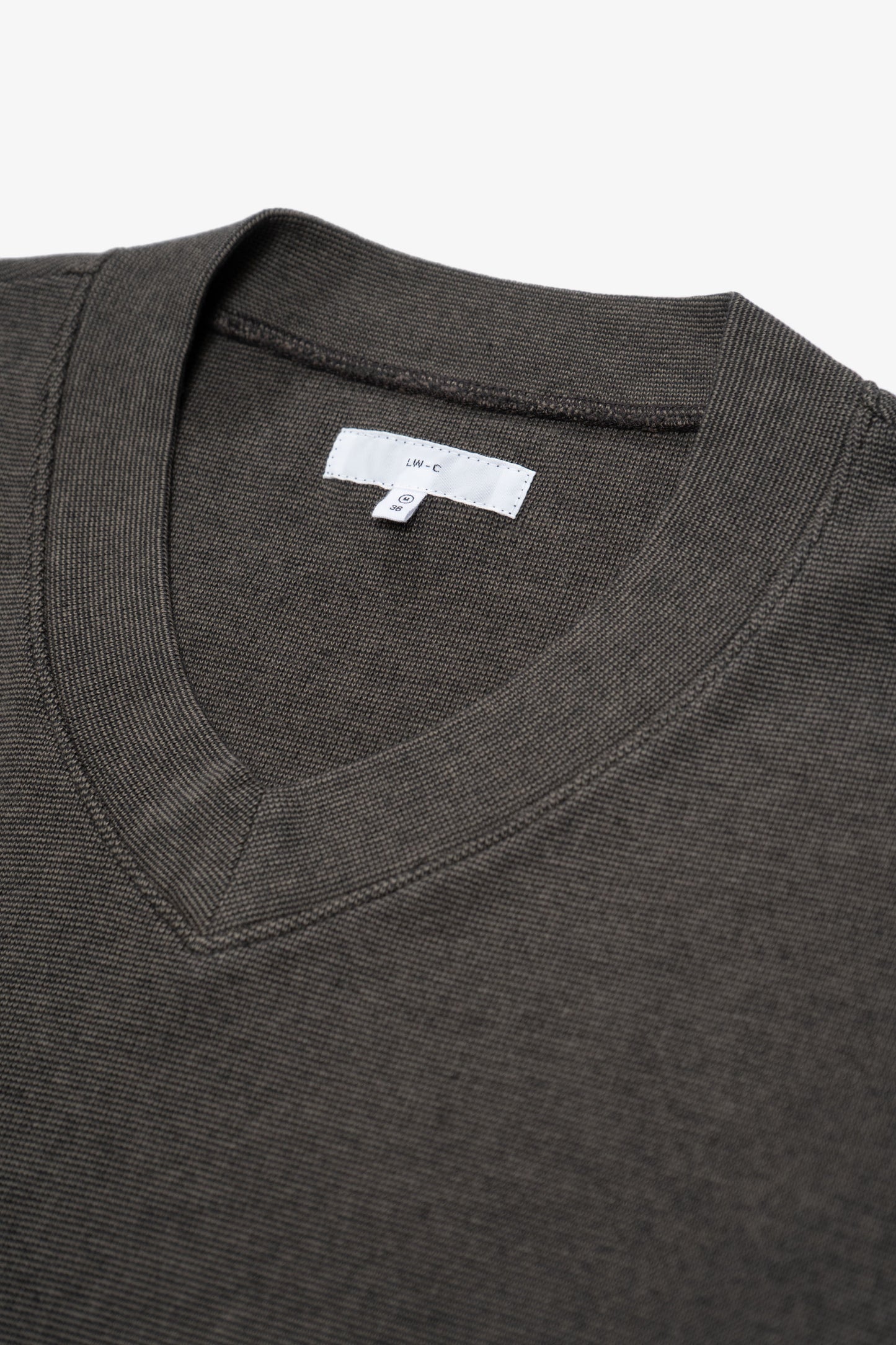 HIGH V-NECK T-SHIRT - SIERRA STRIPE