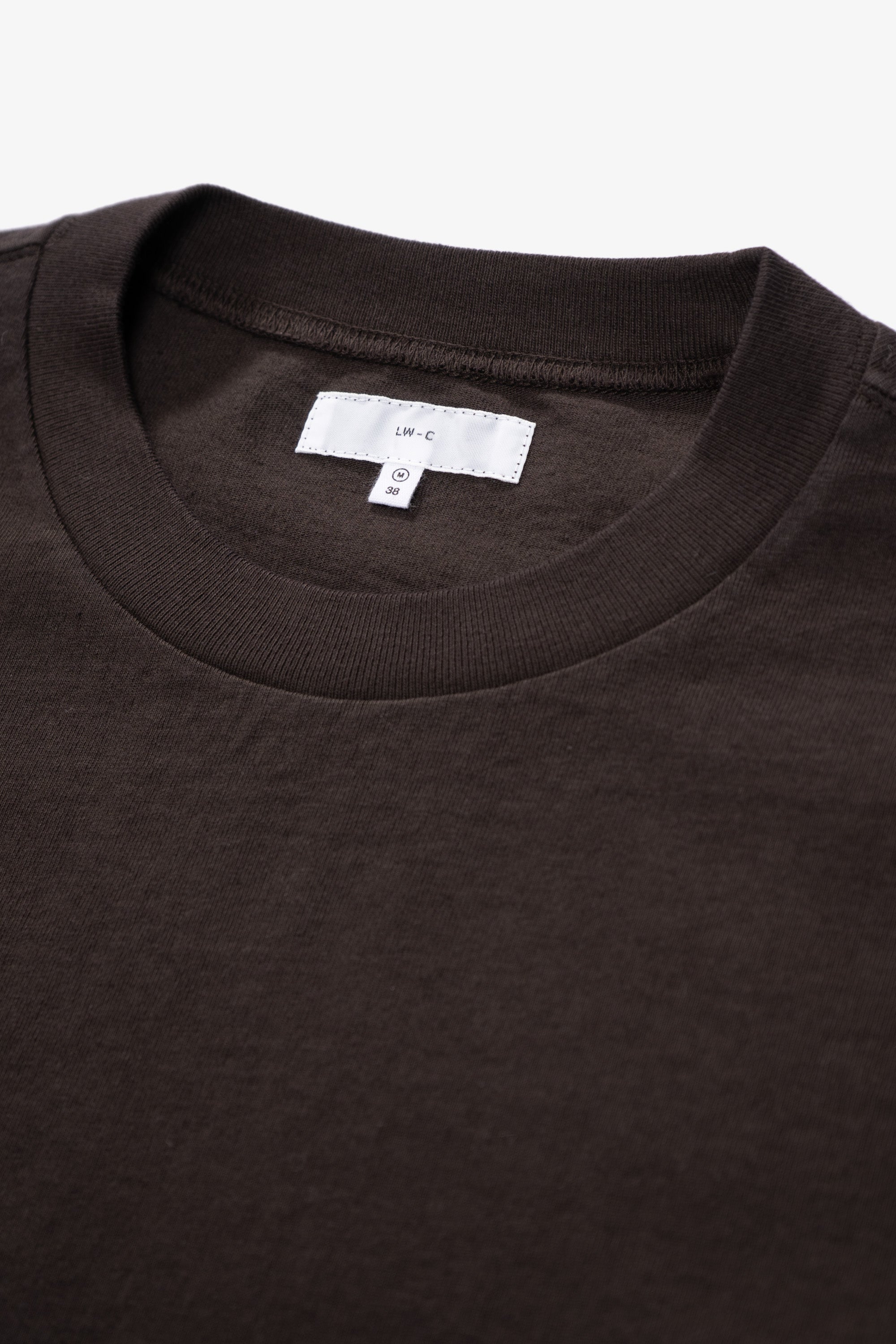 TRI-PANEL L/S T-SHIRT - BLACK MUSHROOM – LADY WHITE CO.
