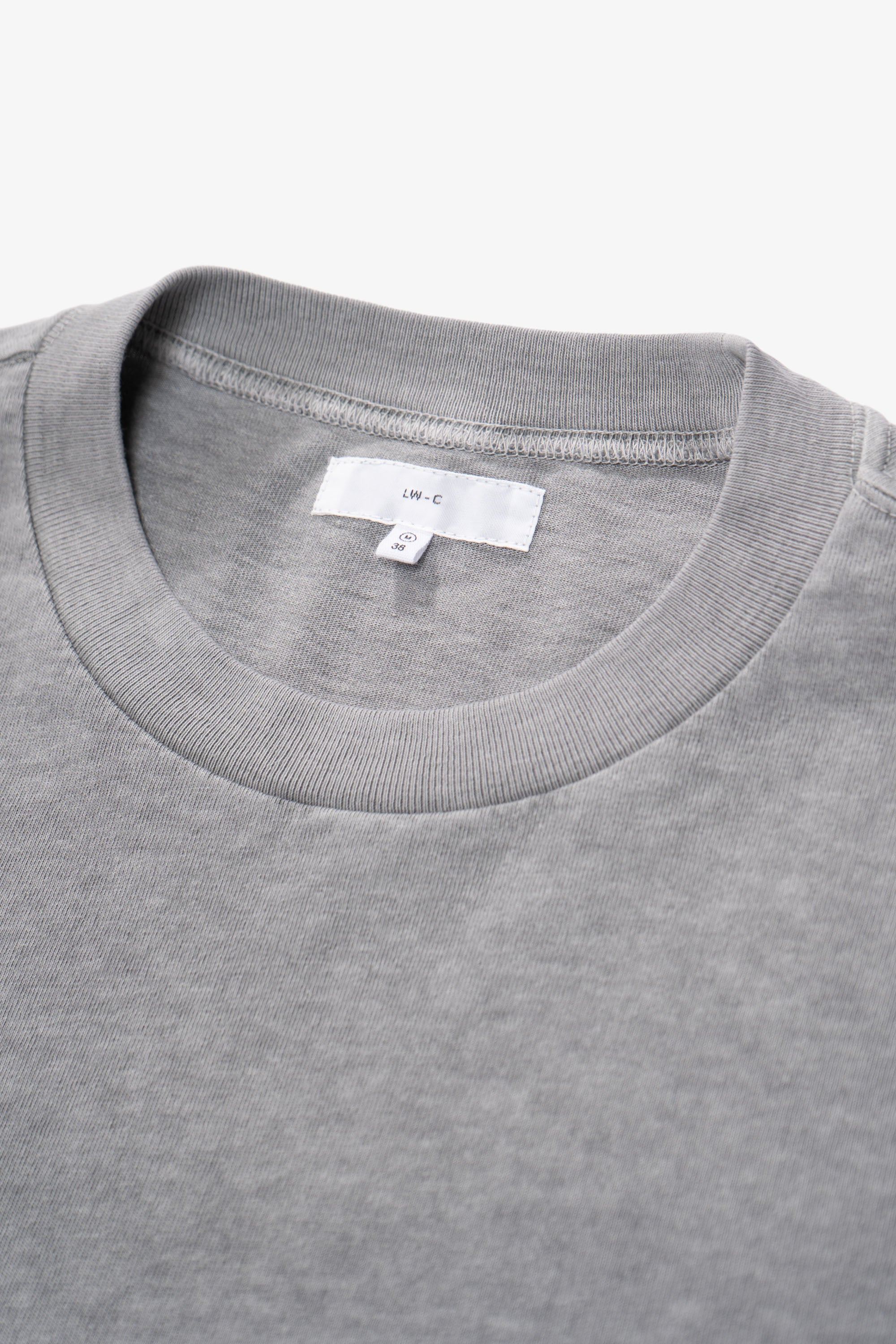 TRI-PANEL L/S T-SHIRT - PIGMENT CHALK – LADY WHITE CO.