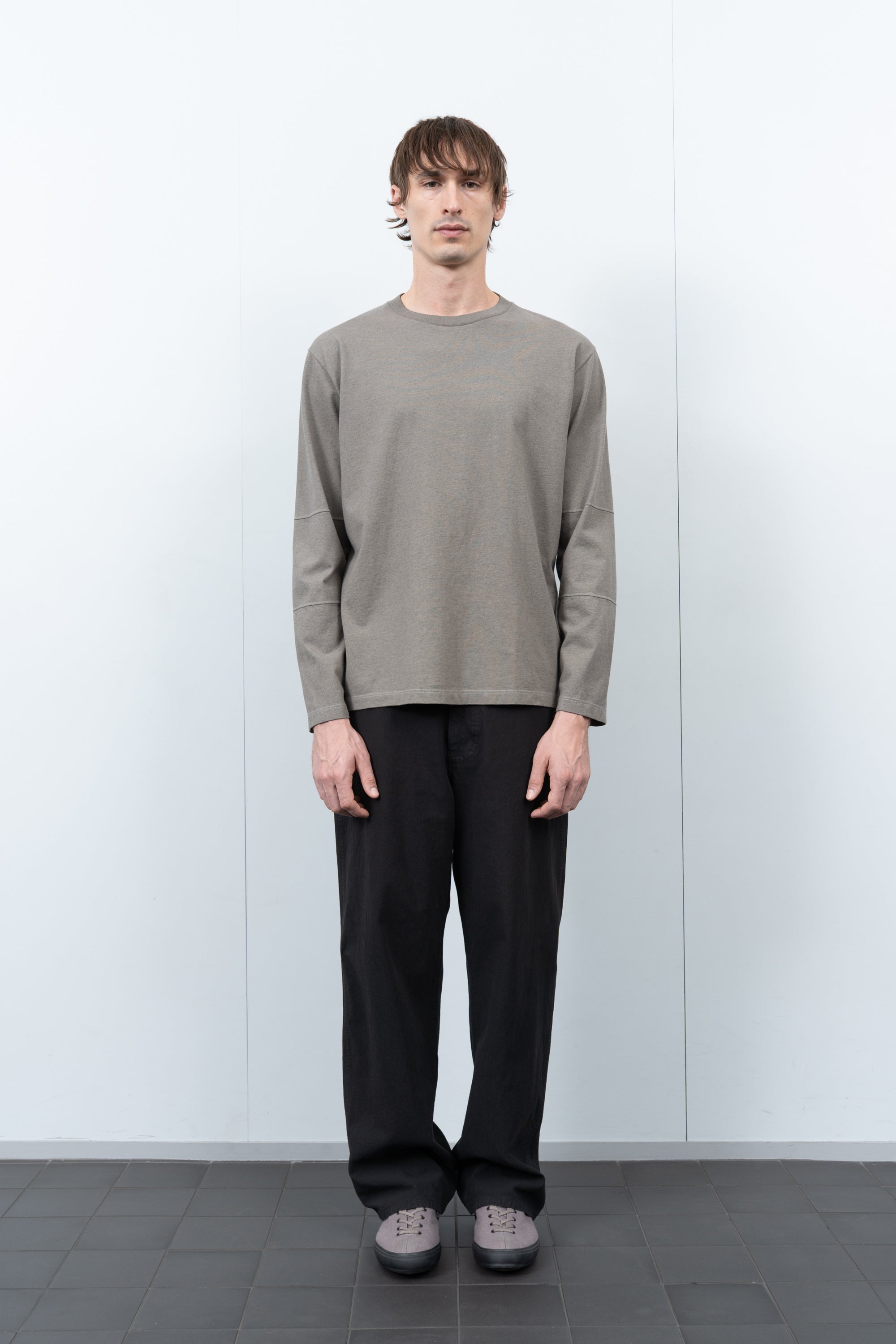 TRI-PANEL L/S T-SHIRT - ANVIL MELANGE – LADY WHITE CO.