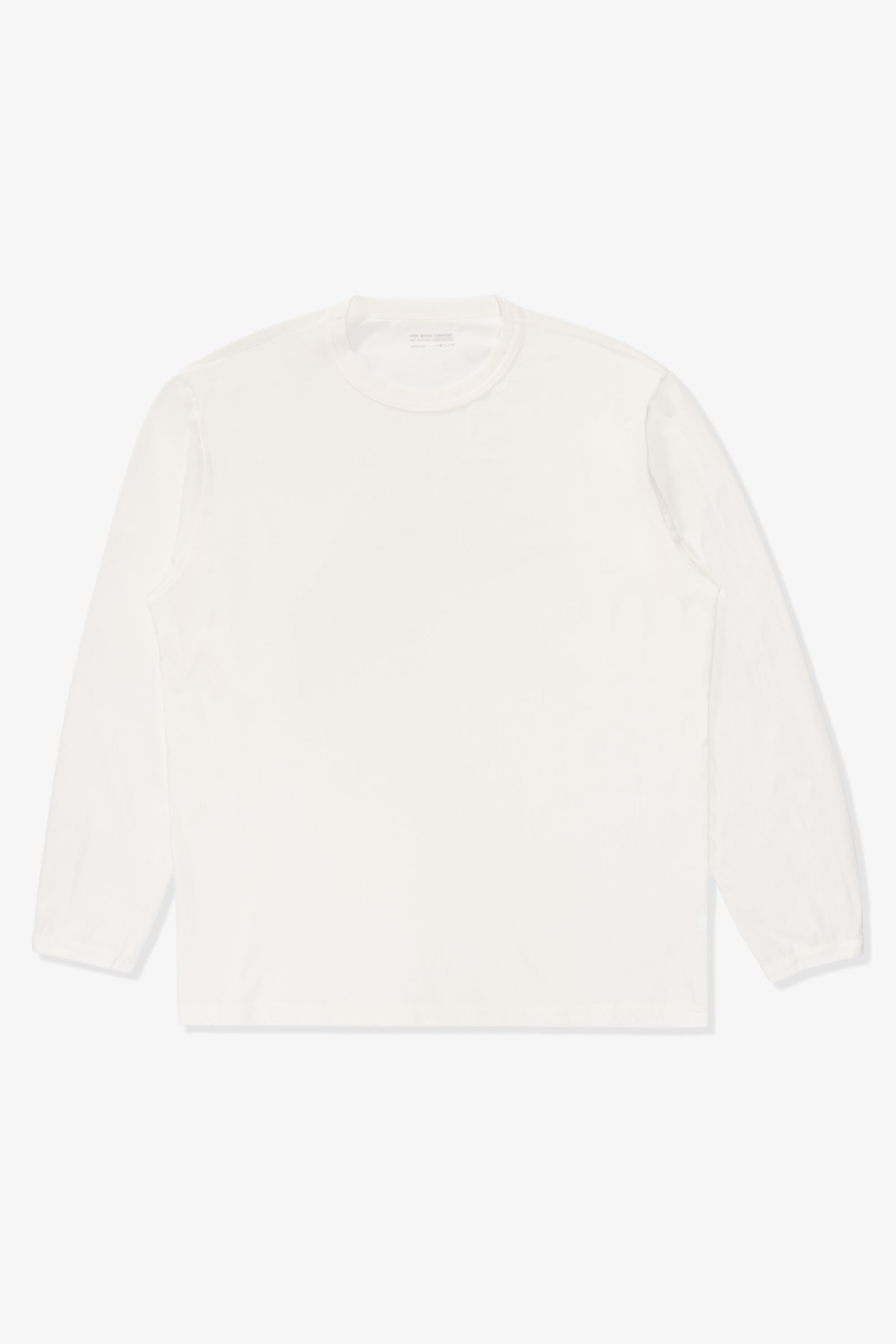 BINDED DRY LITE L/S - WHITE – LADY WHITE CO.