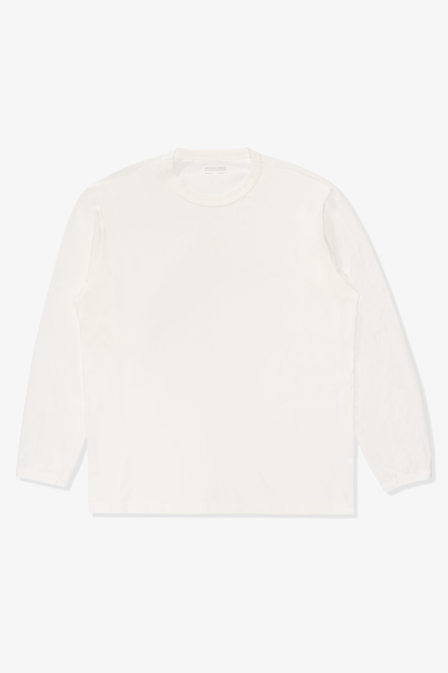 BINDED DRY LITE L/S - WHITE