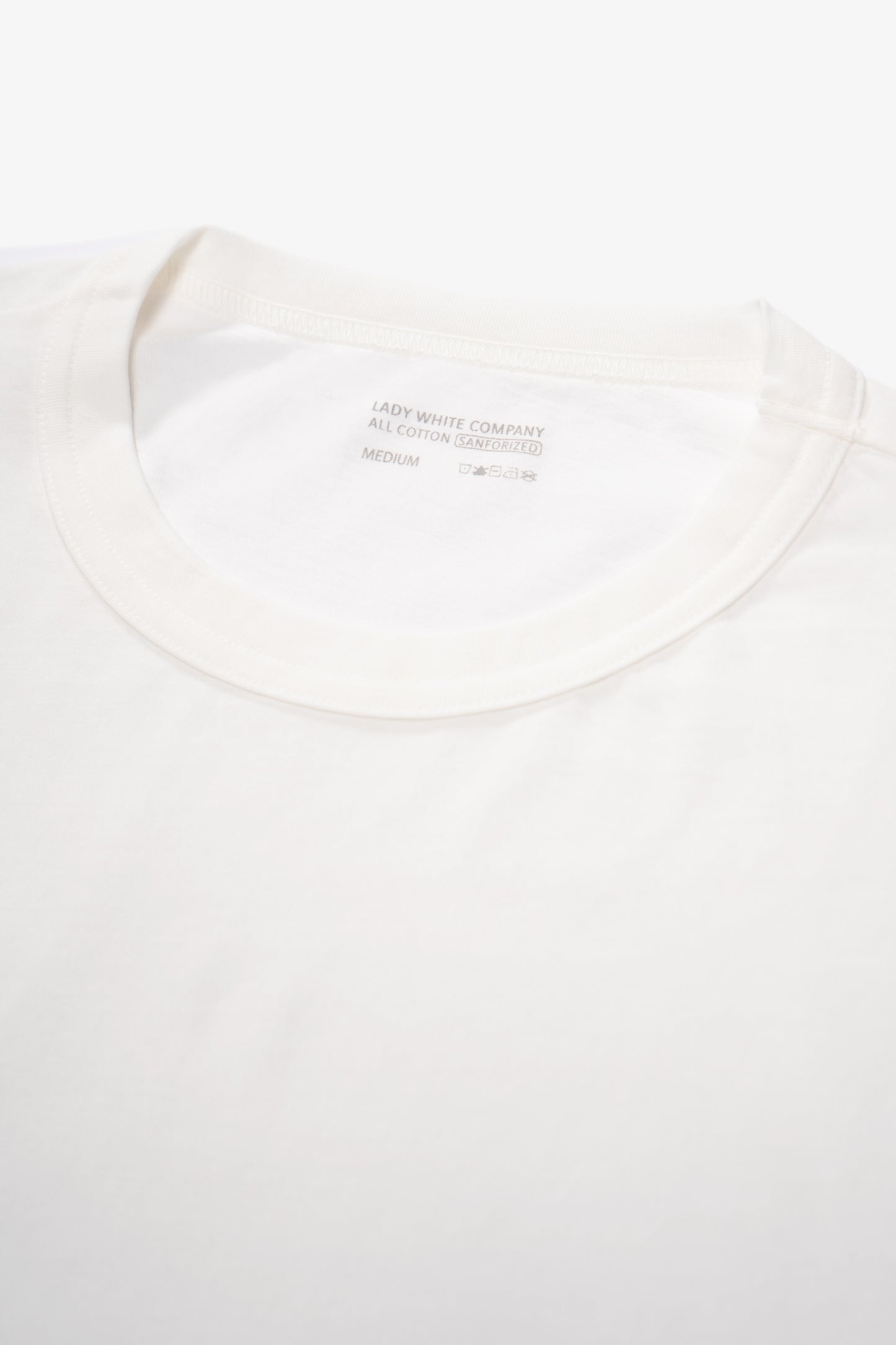 BINDED DRY LITE L/S - WHITE