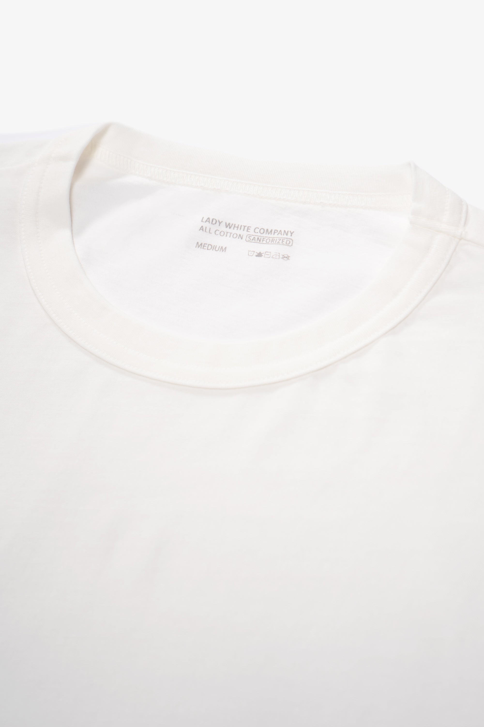 BINDED DRY LITE L/S - WHITE