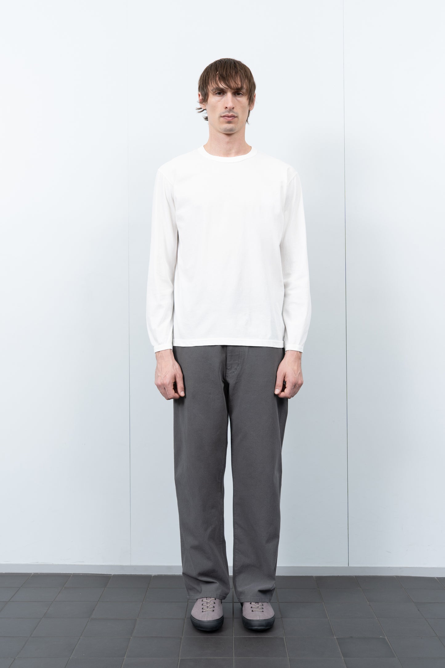 BINDED DRY LITE L/S - WHITE