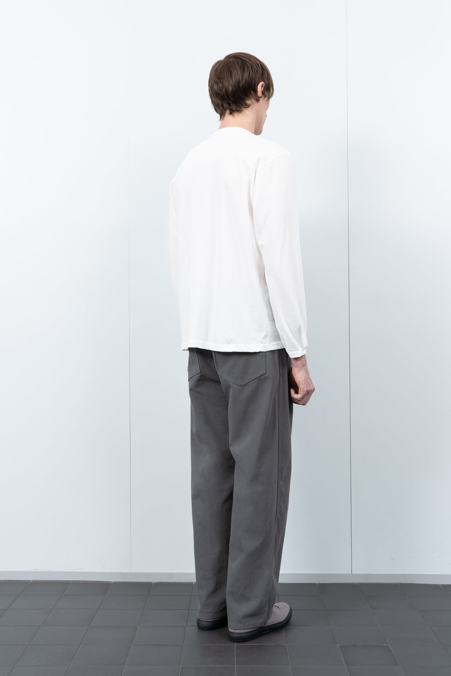 BINDED DRY LITE L/S - WHITE