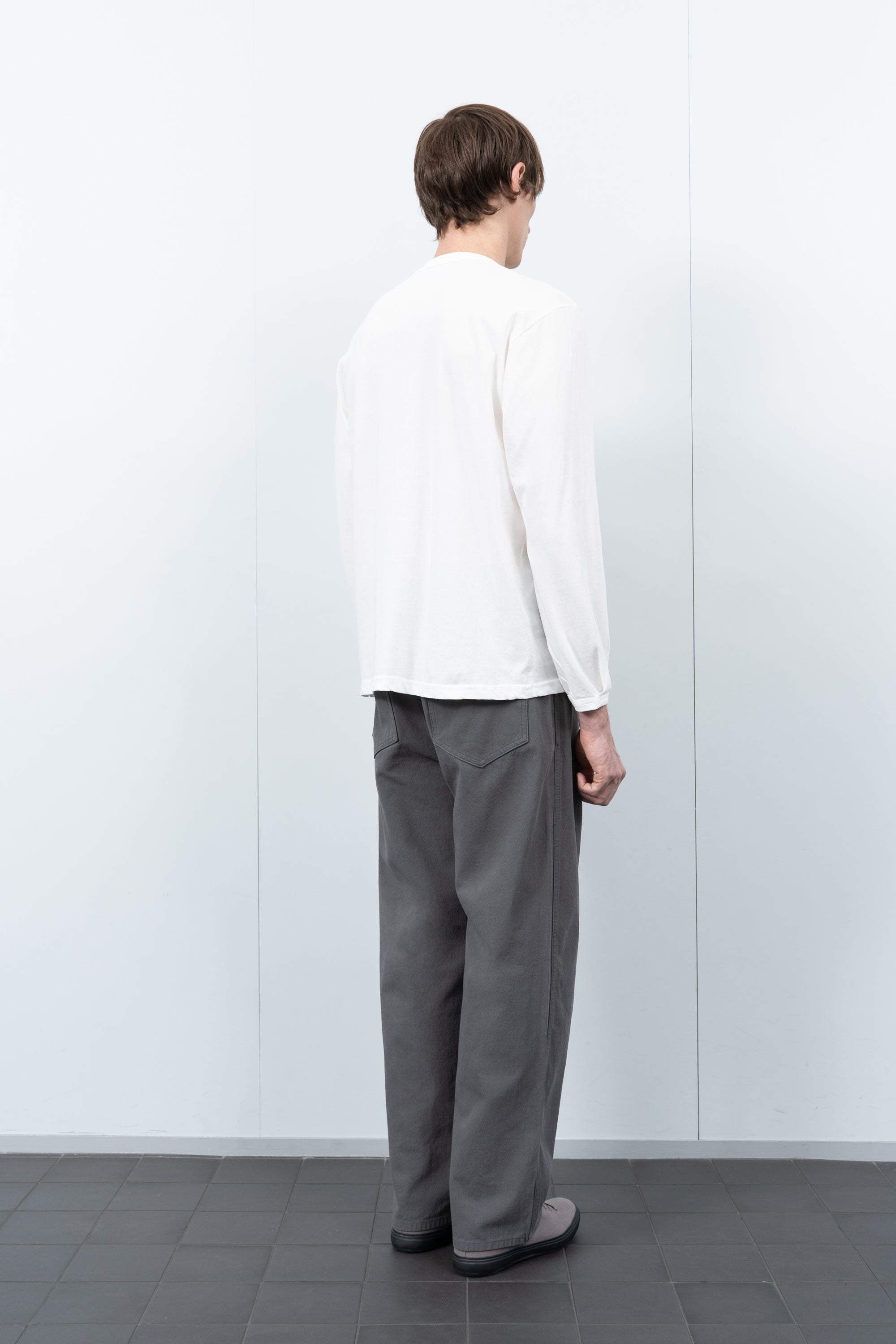 BINDED DRY LITE L/S - WHITE