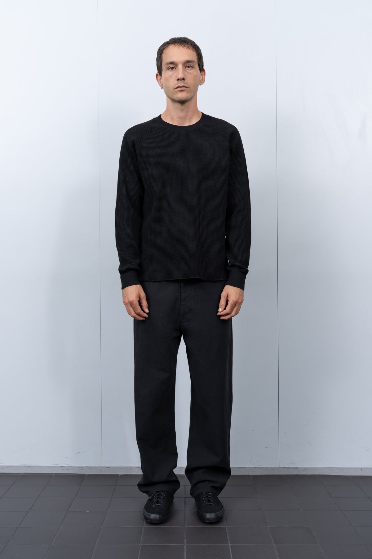 RAGLAN THERMAL - BLACK