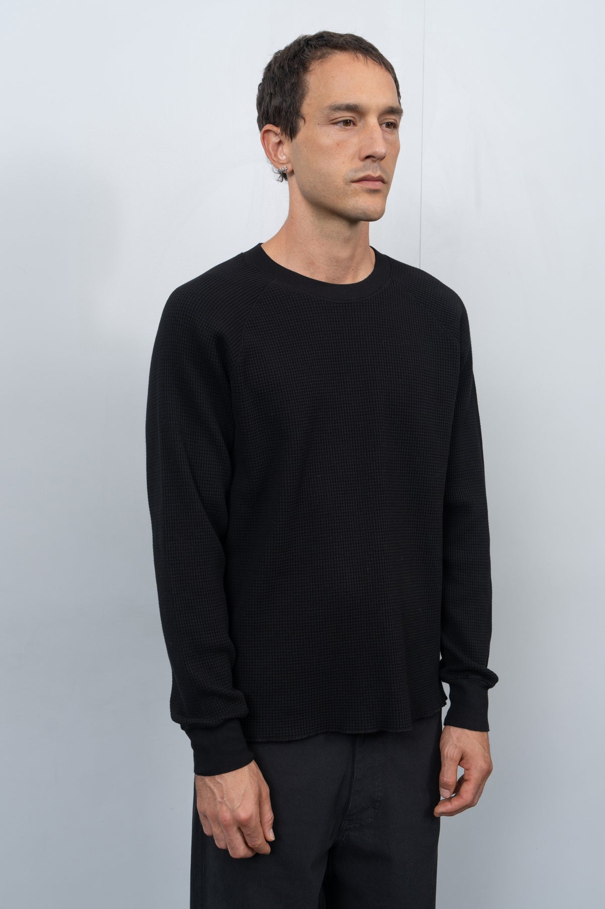 RAGLAN THERMAL - BLACK