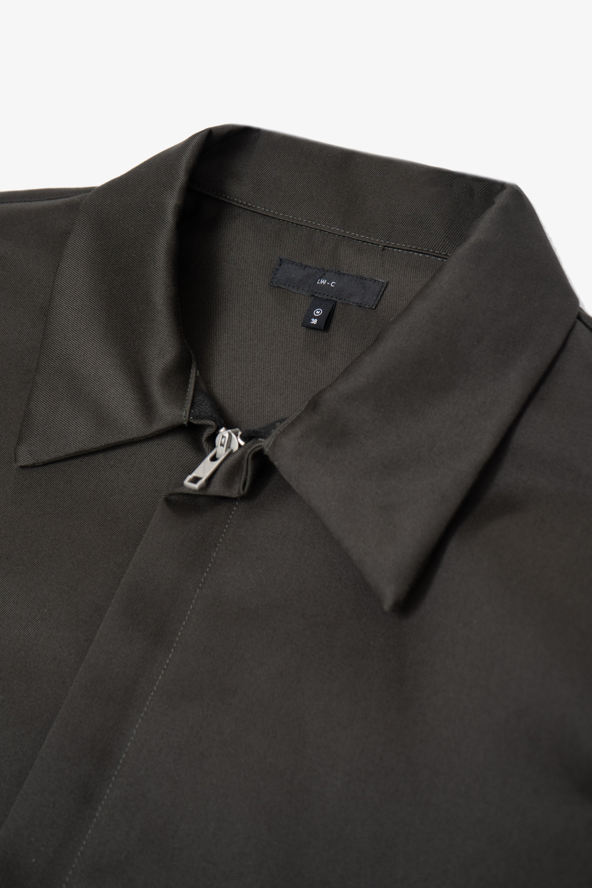 ジャケット・アウター [Naoto]LONG POINT COLLAR JACKET / MOS POINT JACKET - BLACK OLIVE – LADY WHITE CO.