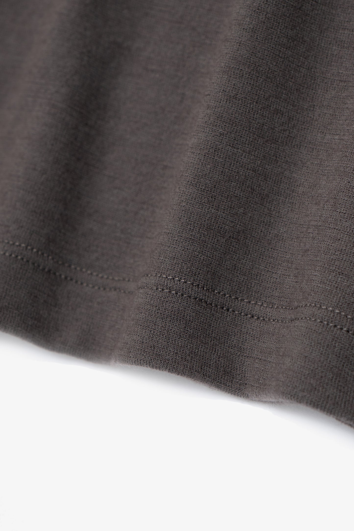 SUMMER WOOL POLO - BROWN CLAY