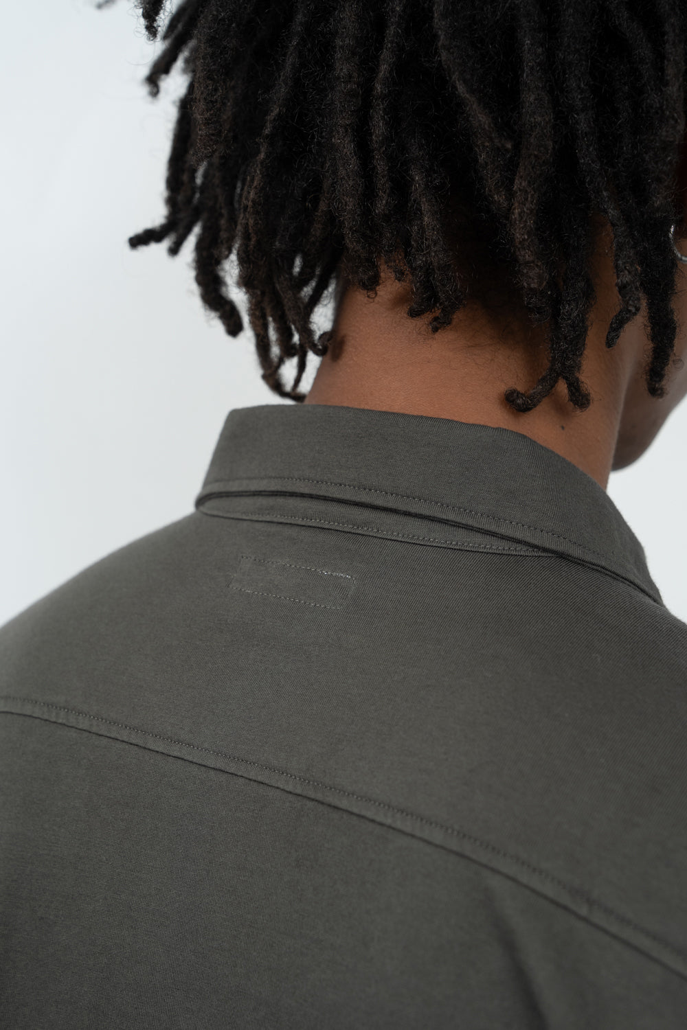 L/S WALTER POLO - GRANITE
