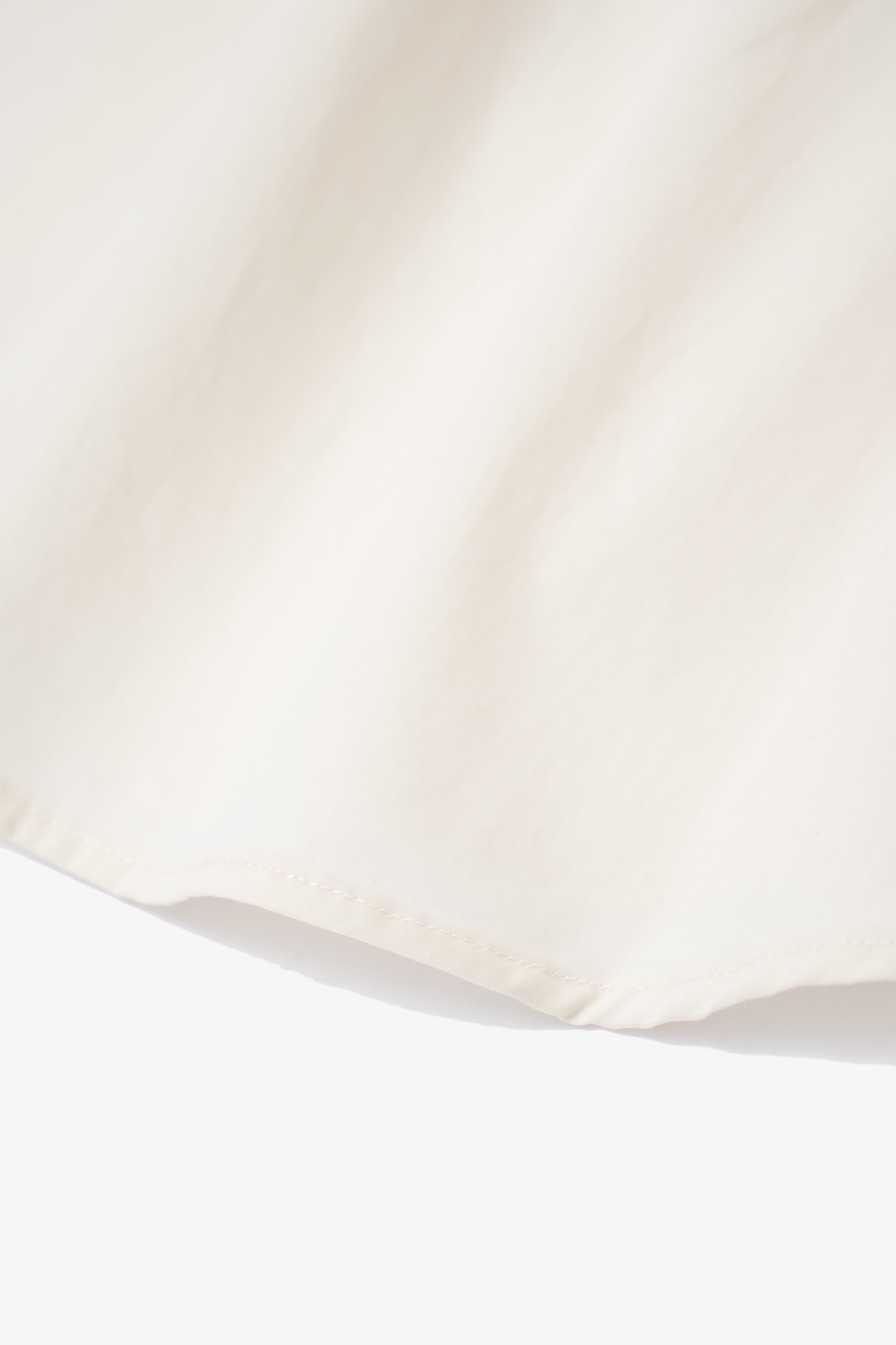 LYNN POPLIN S/S SHIRT - ALMOST YELLOW