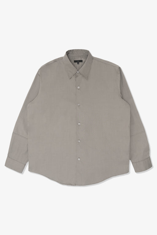 LYNN POPLIN L/S SHIRT - ANVIL GREY