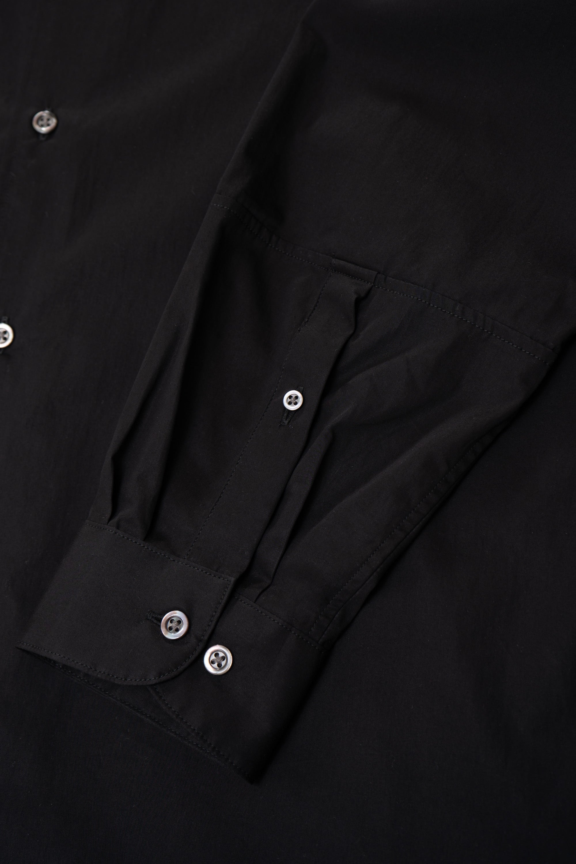 LYNN POPLIN L/S SHIRT - BLACK