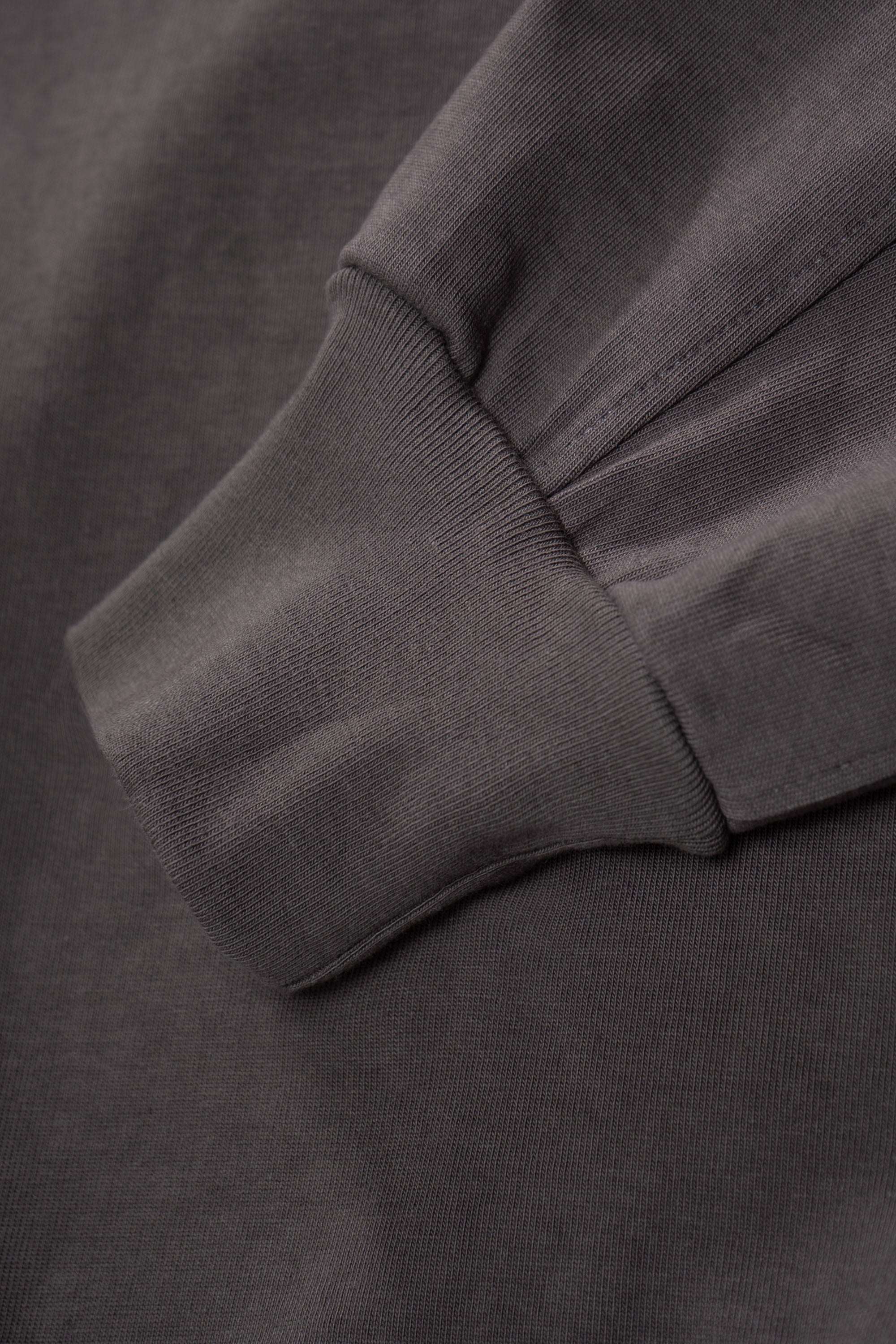 LAYERED 1/4 ZIP - PEWTER