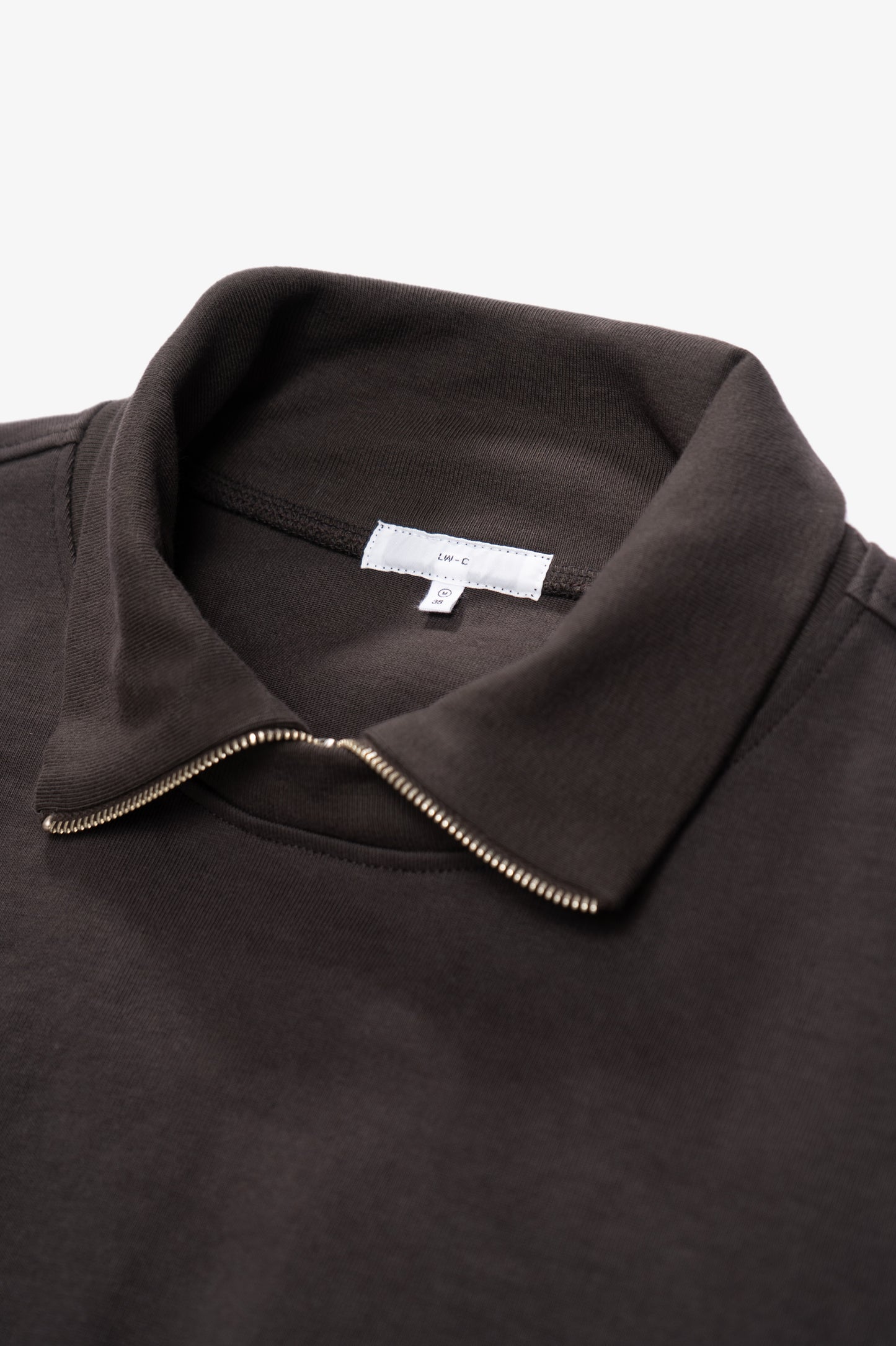 LAYERED 1/4 ZIP - TIMBER