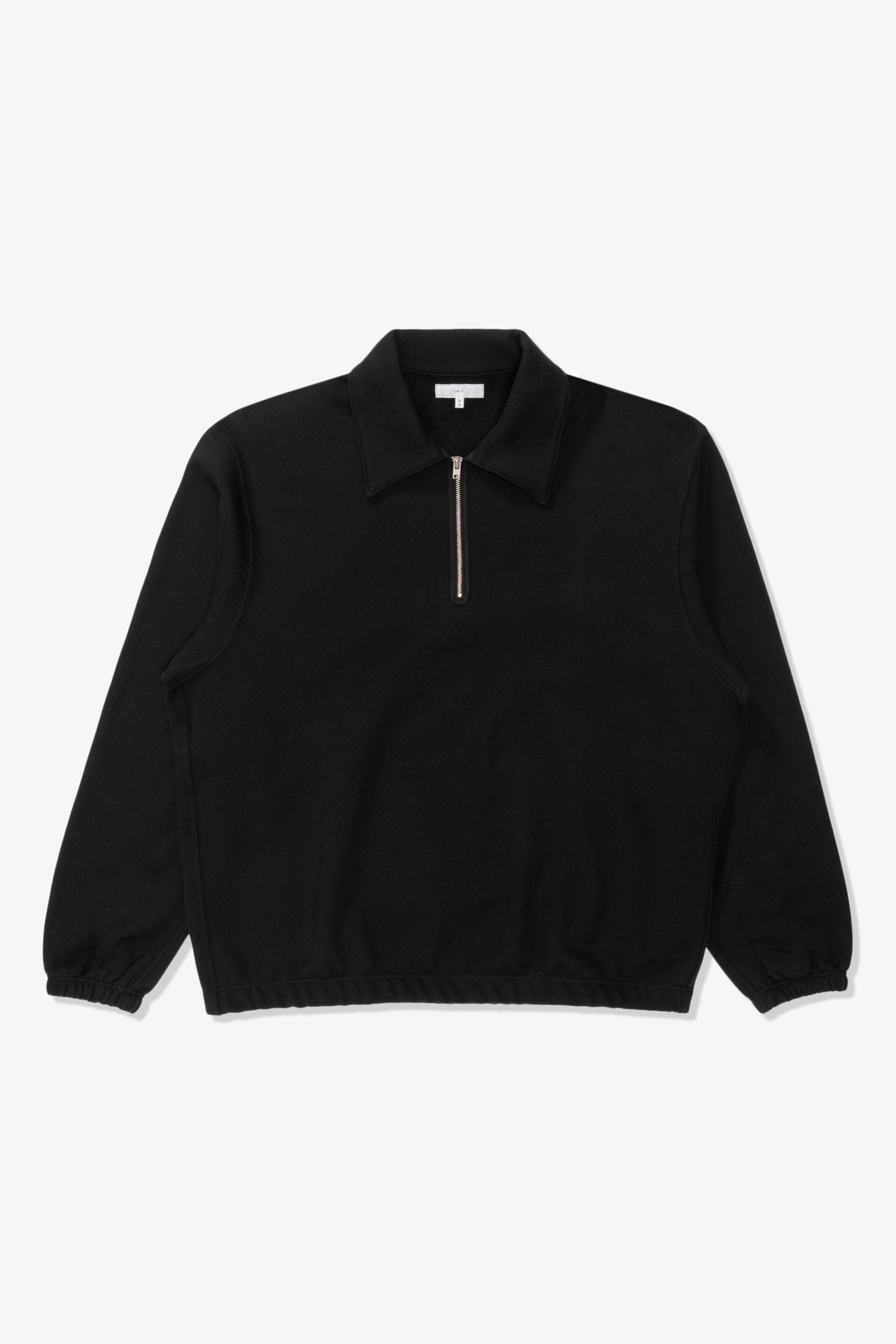 TOPPER 1/4 ZIP - BLACK