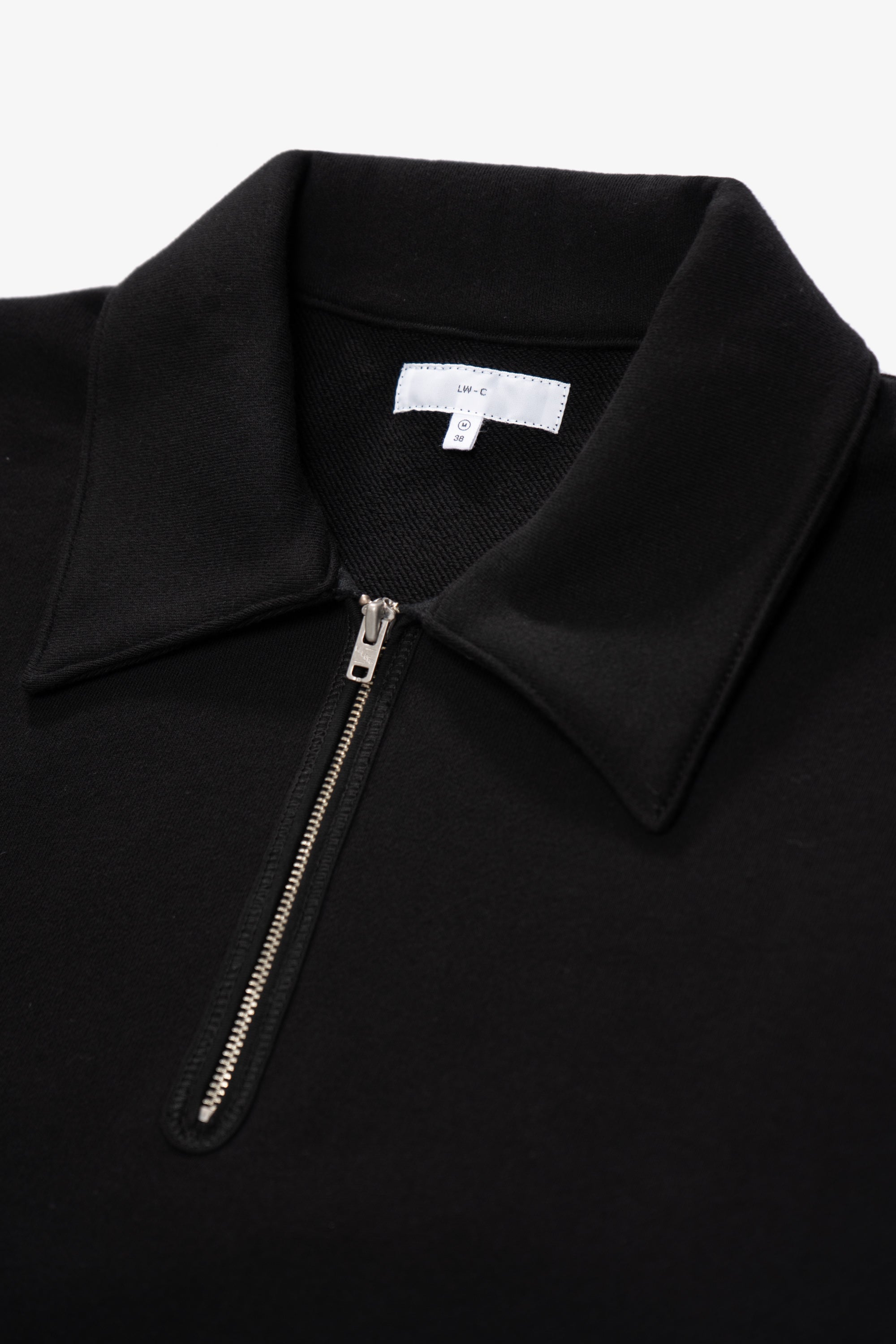 TOPPER 1/4 ZIP - BLACK – LADY WHITE CO.