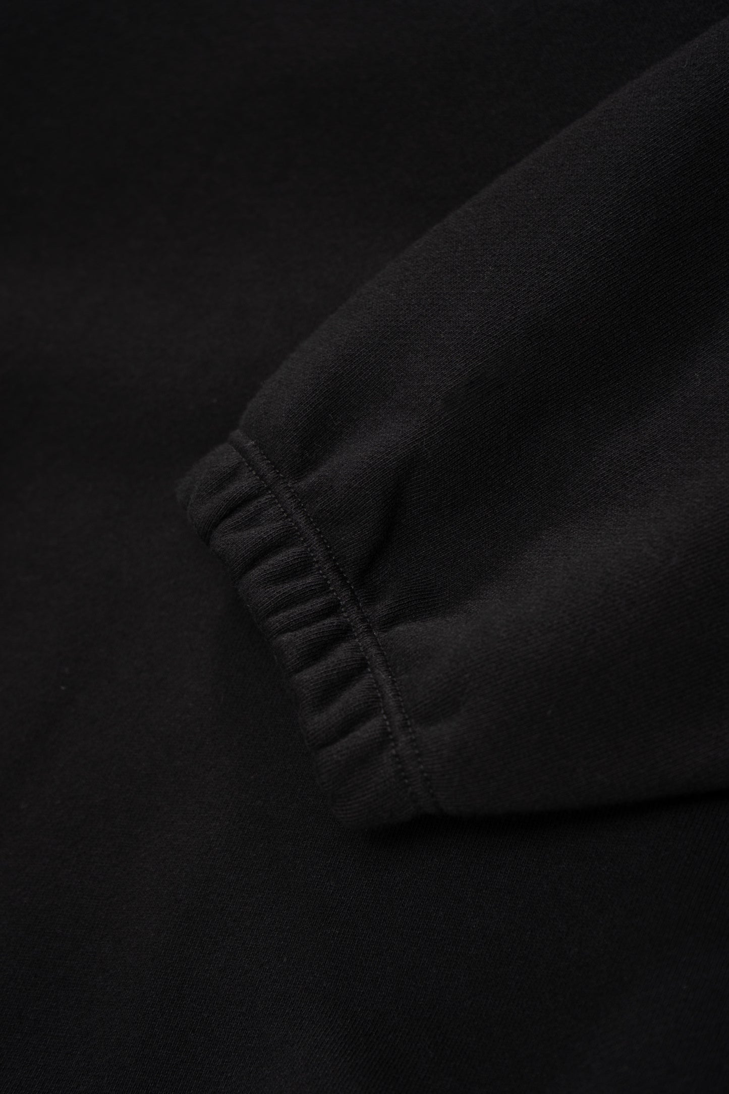 TOPPER 1/4 ZIP - BLACK