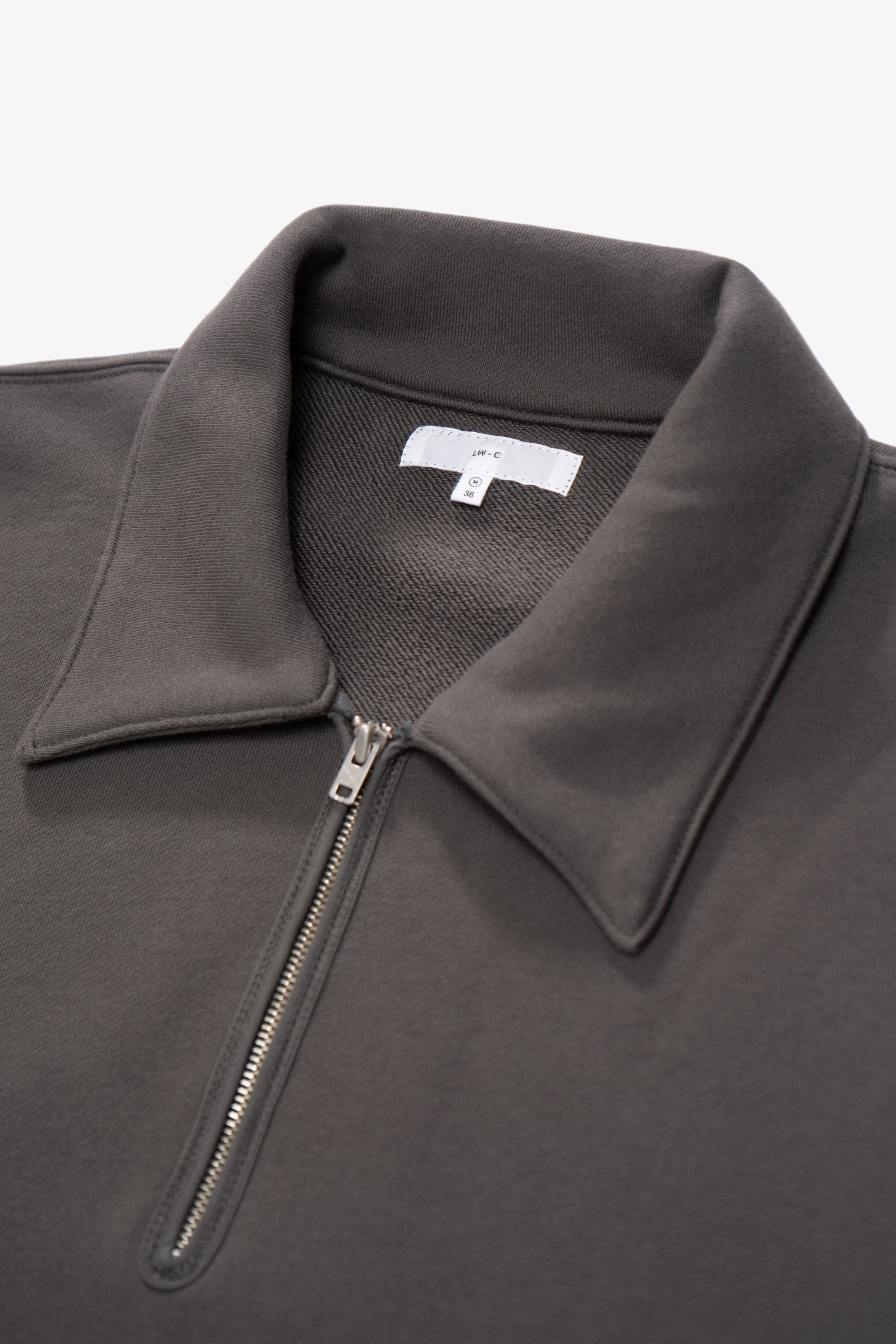 TOPPER 1/4 ZIP - PEWTER