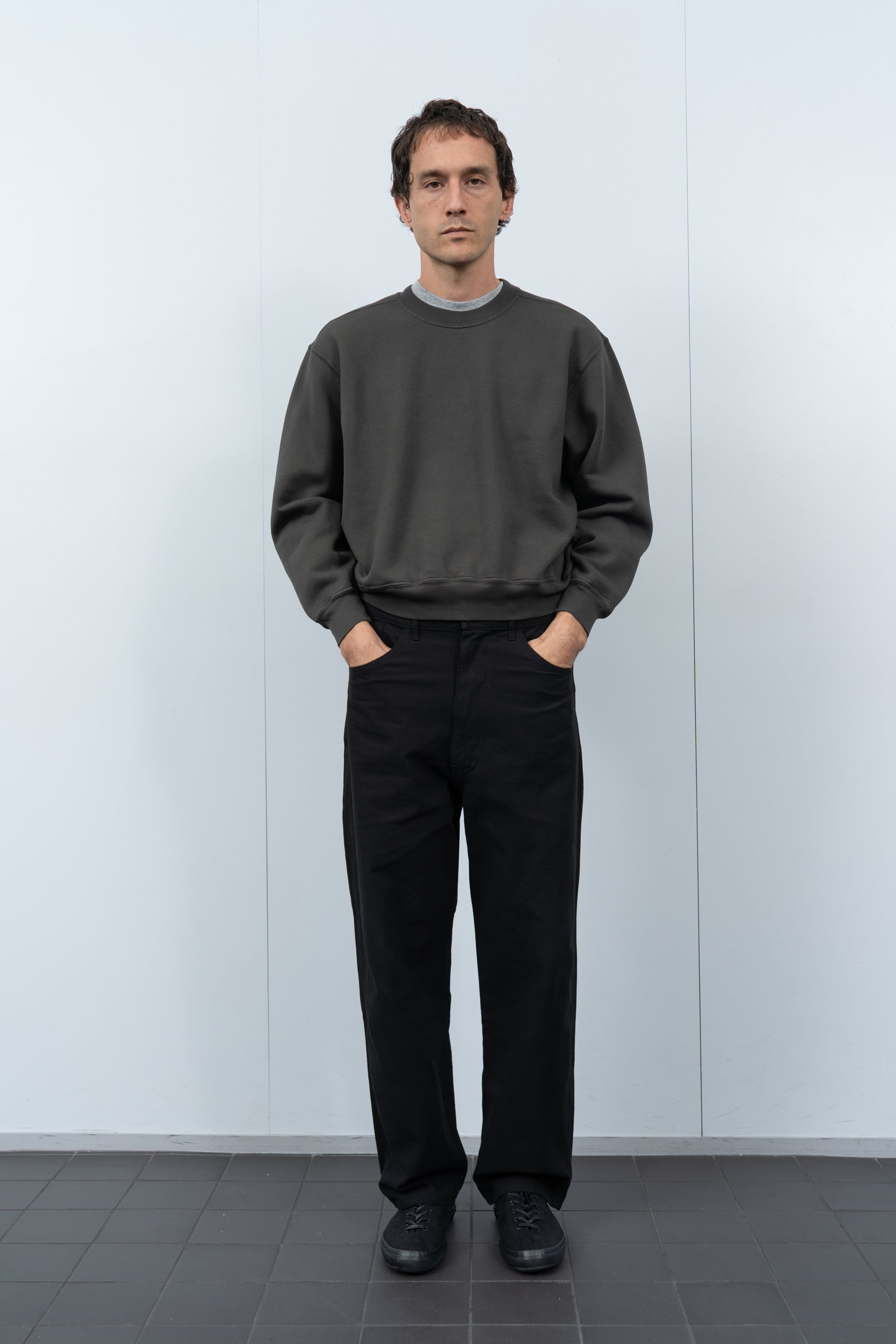 MINI CREWNECK - GRANITE