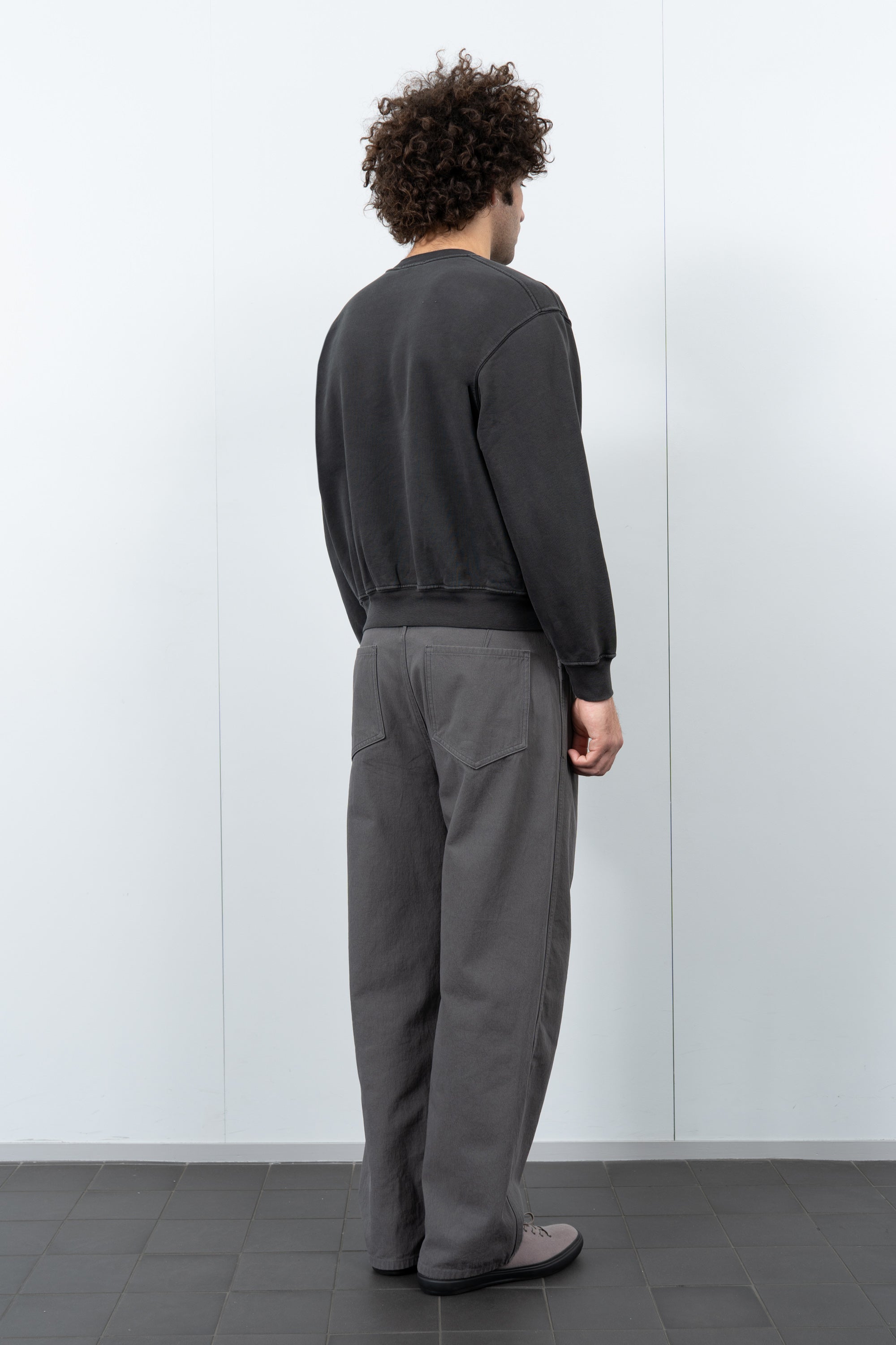 MINI CREWNECK - PIGMENT CHARCOAL