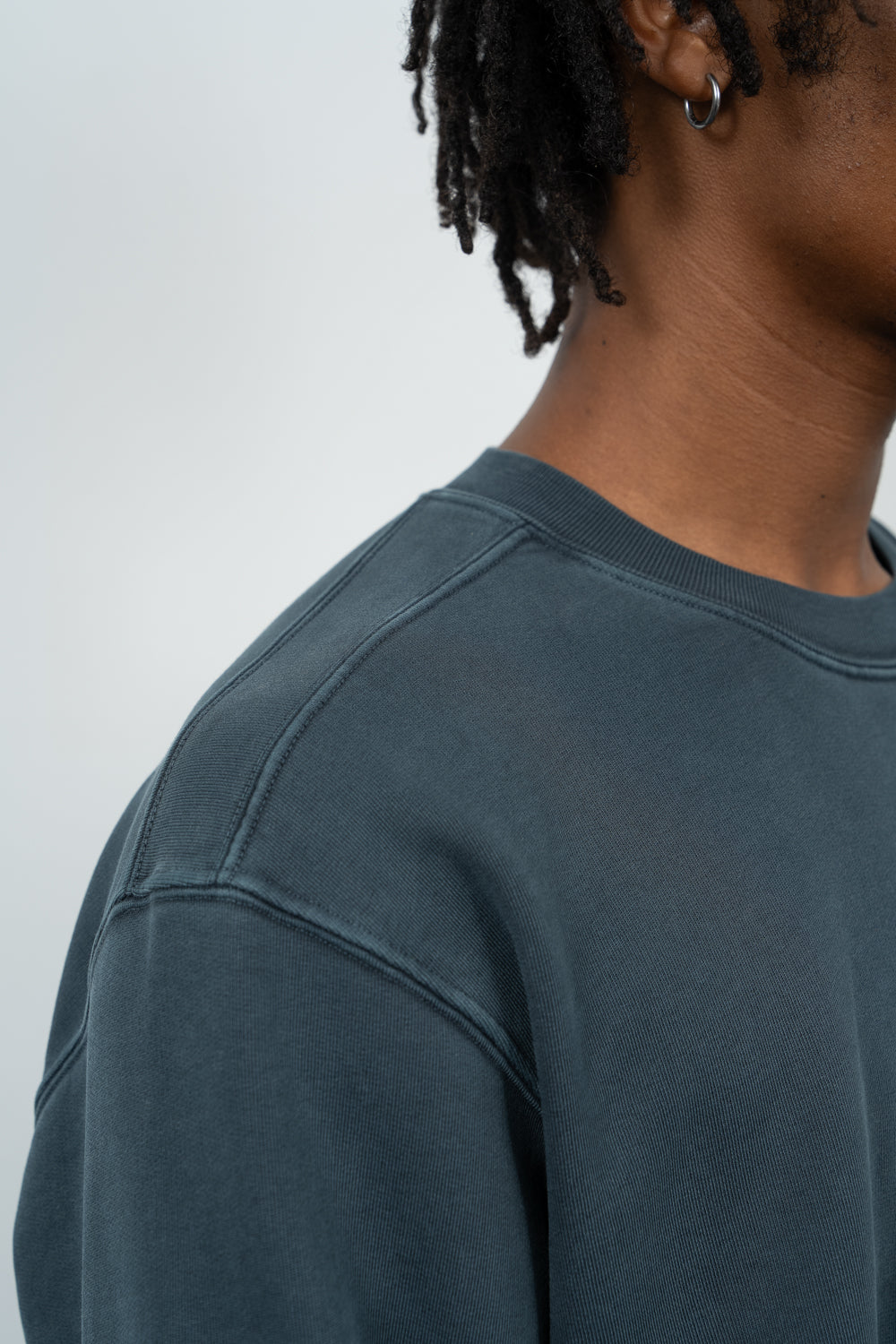 MINI CREWNECK - PIGMENT PITCH TEAL