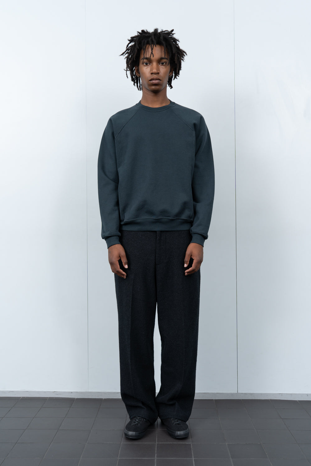 HEAVY GUSSET CREWNECK - ABYSS