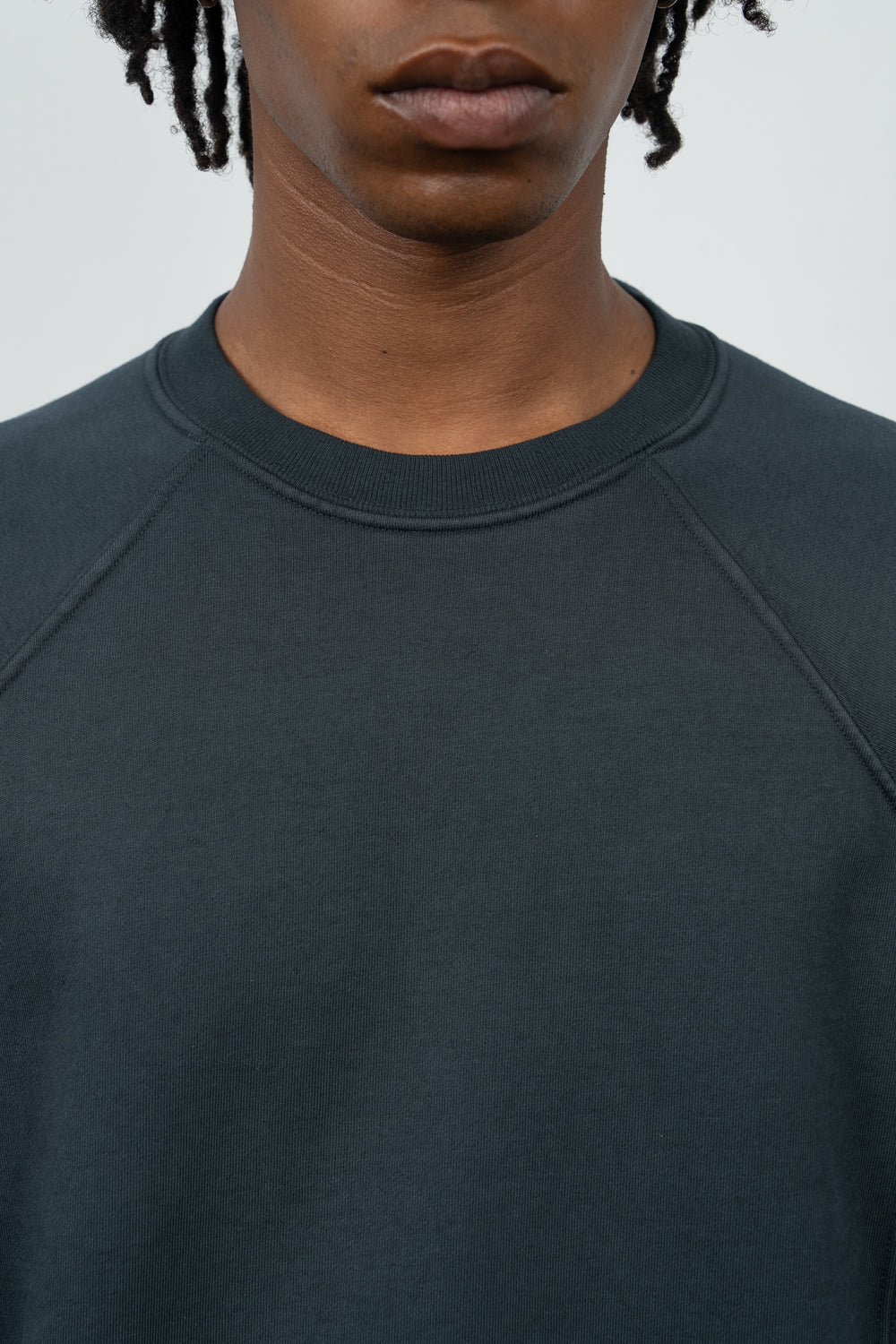 HEAVY GUSSET CREWNECK - ABYSS