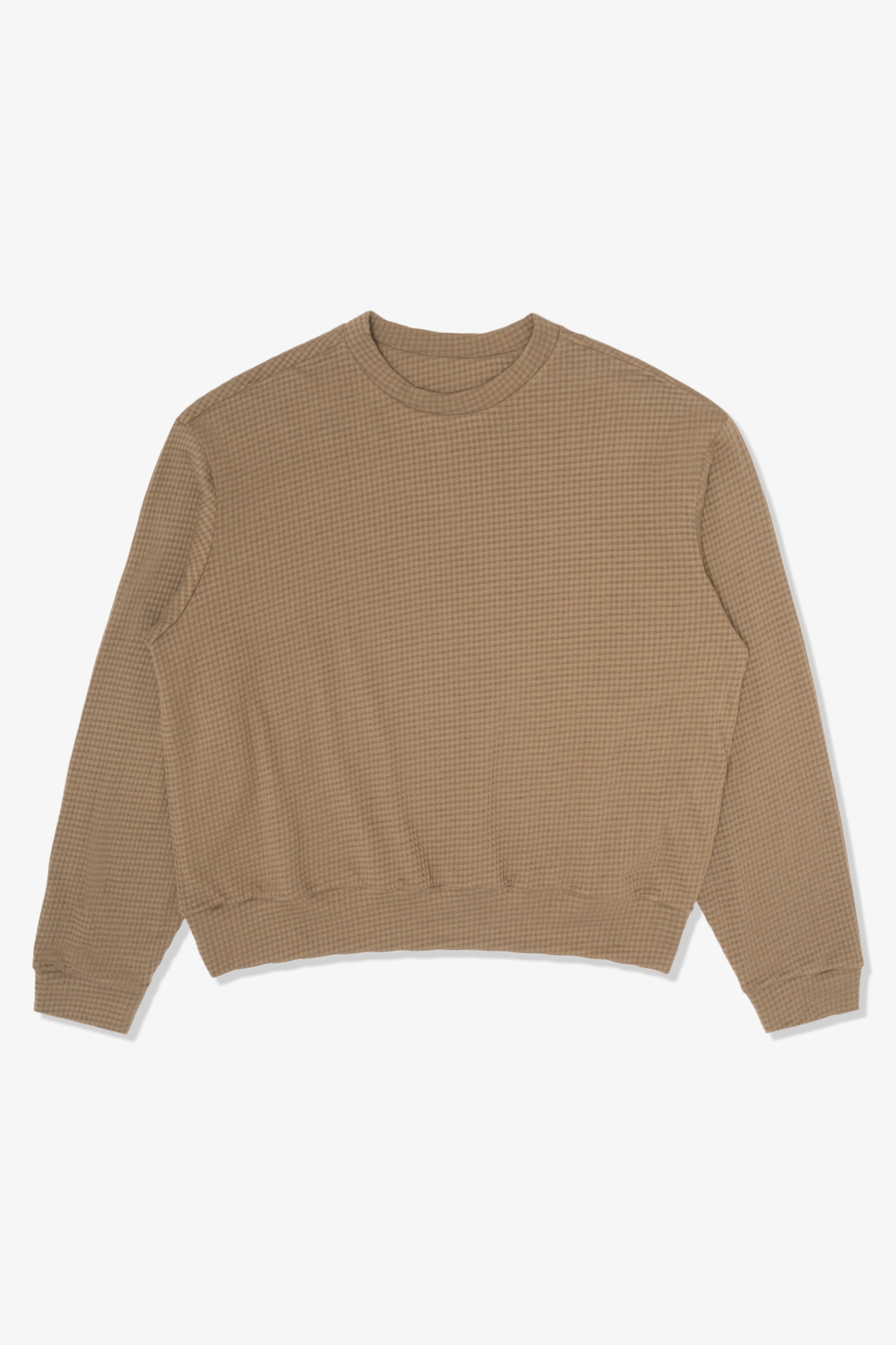 2-PLY GAUZE CREWNECK - ELM