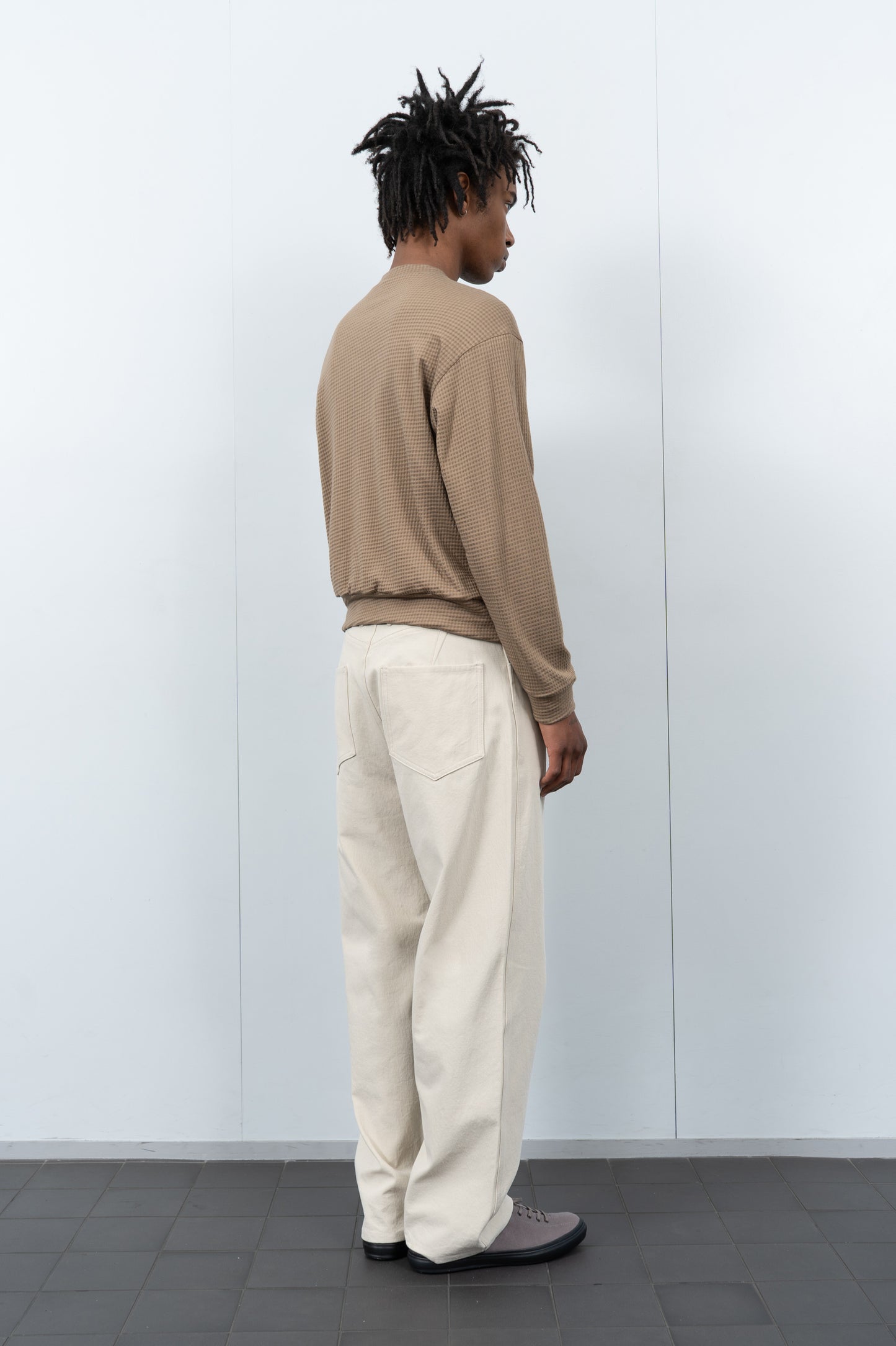 2-PLY GAUZE CREWNECK - ELM