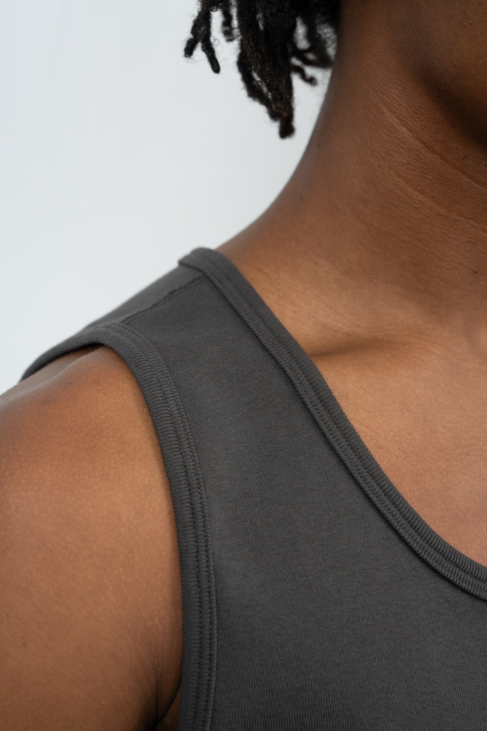 MAN-TLE TANK TOP 2-PACK - BARK