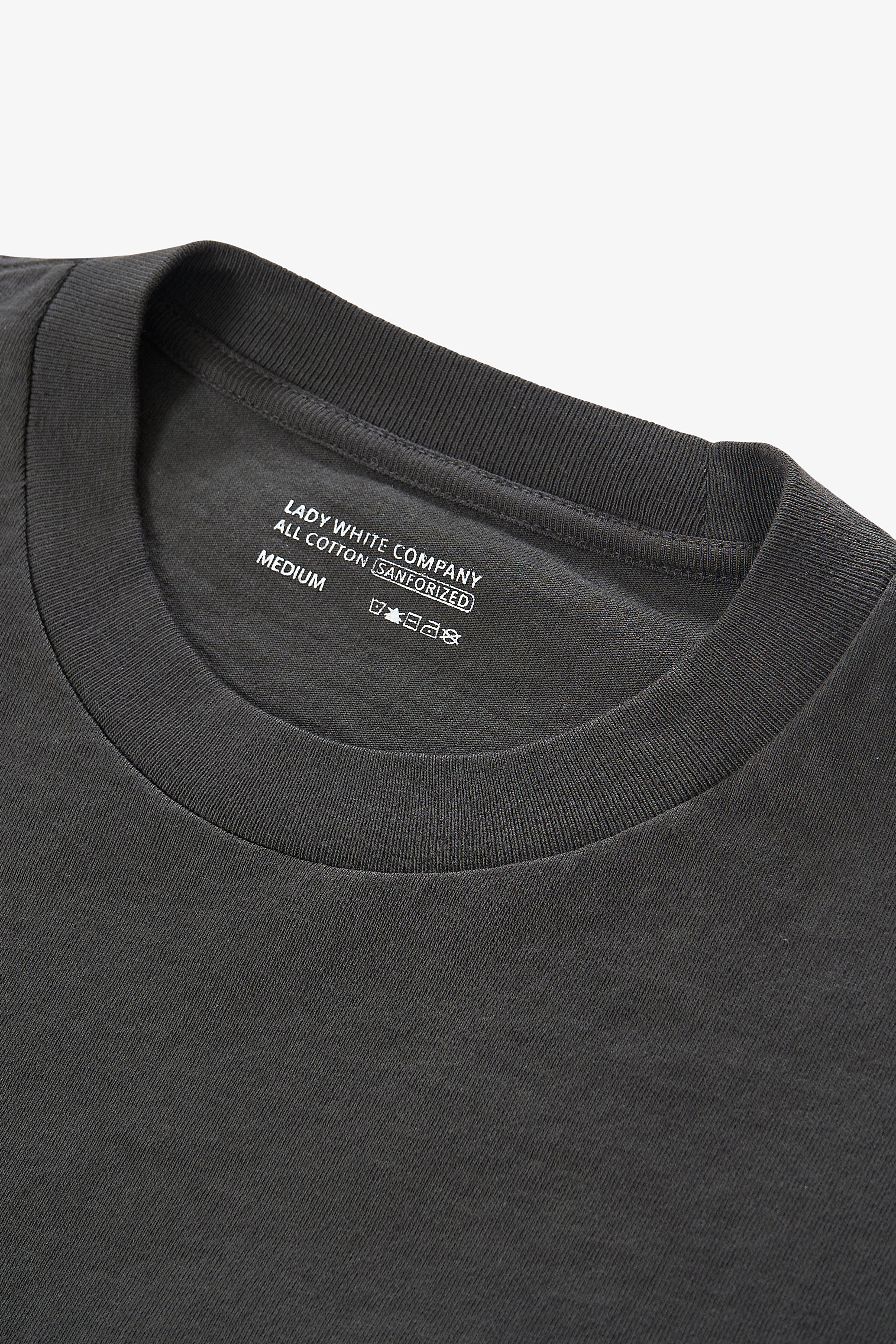 MUNICIPAL T-SHIRT - PIGMENT CHARCOAL