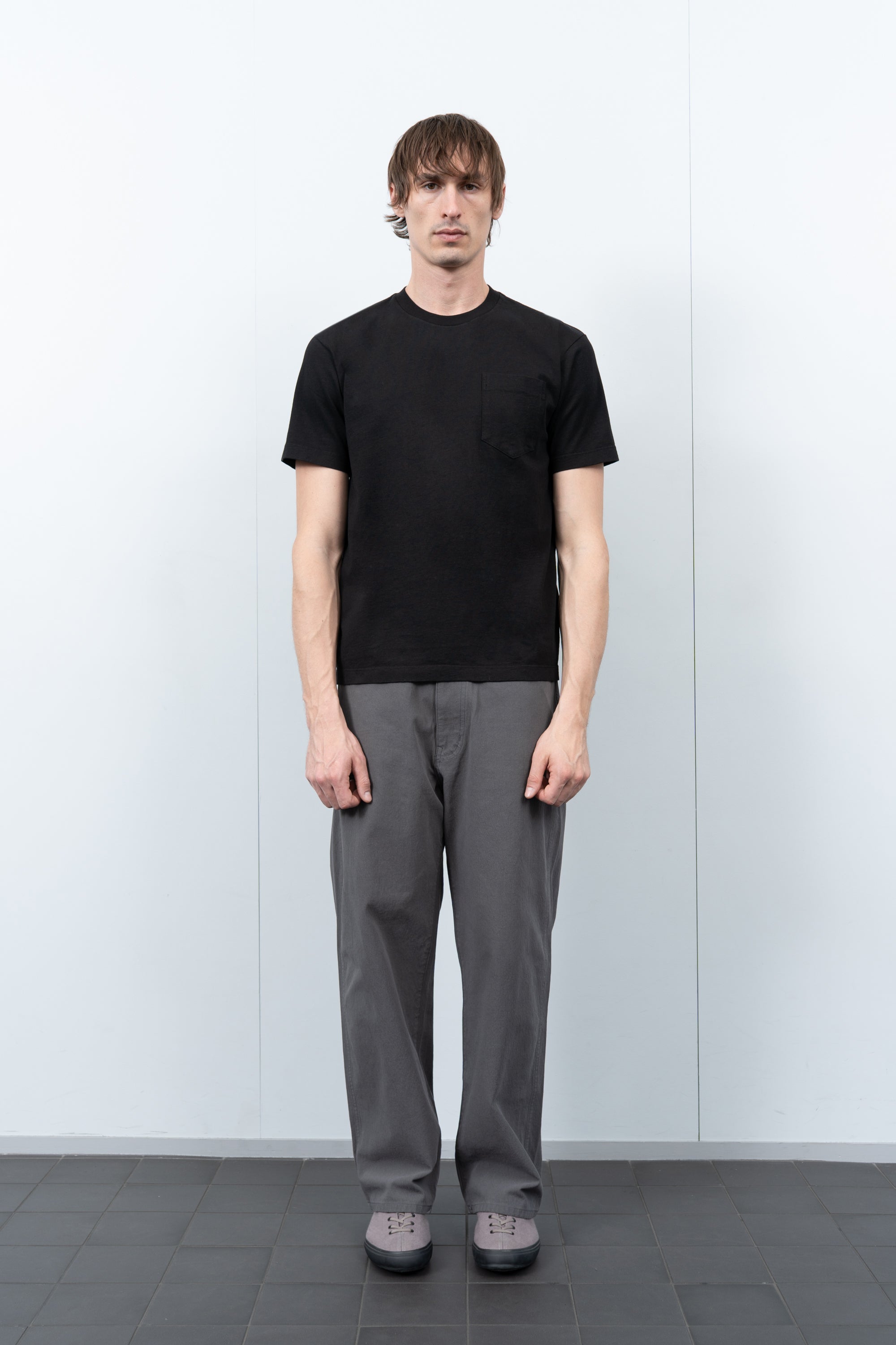 MUNICIPAL POCKET T-SHIRT - BLACK – LADY WHITE CO.