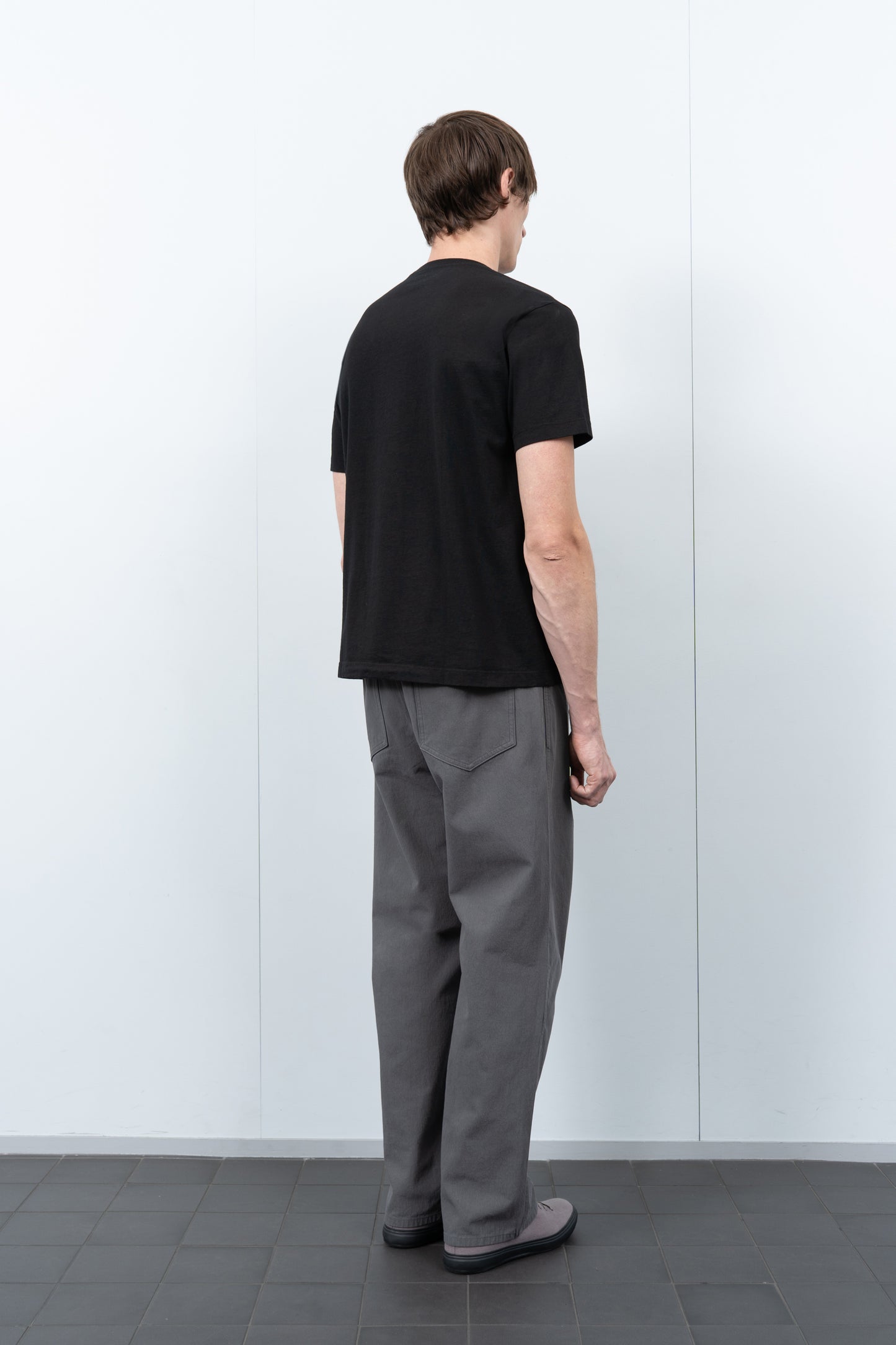 MUNICIPAL POCKET T-SHIRT - BLACK