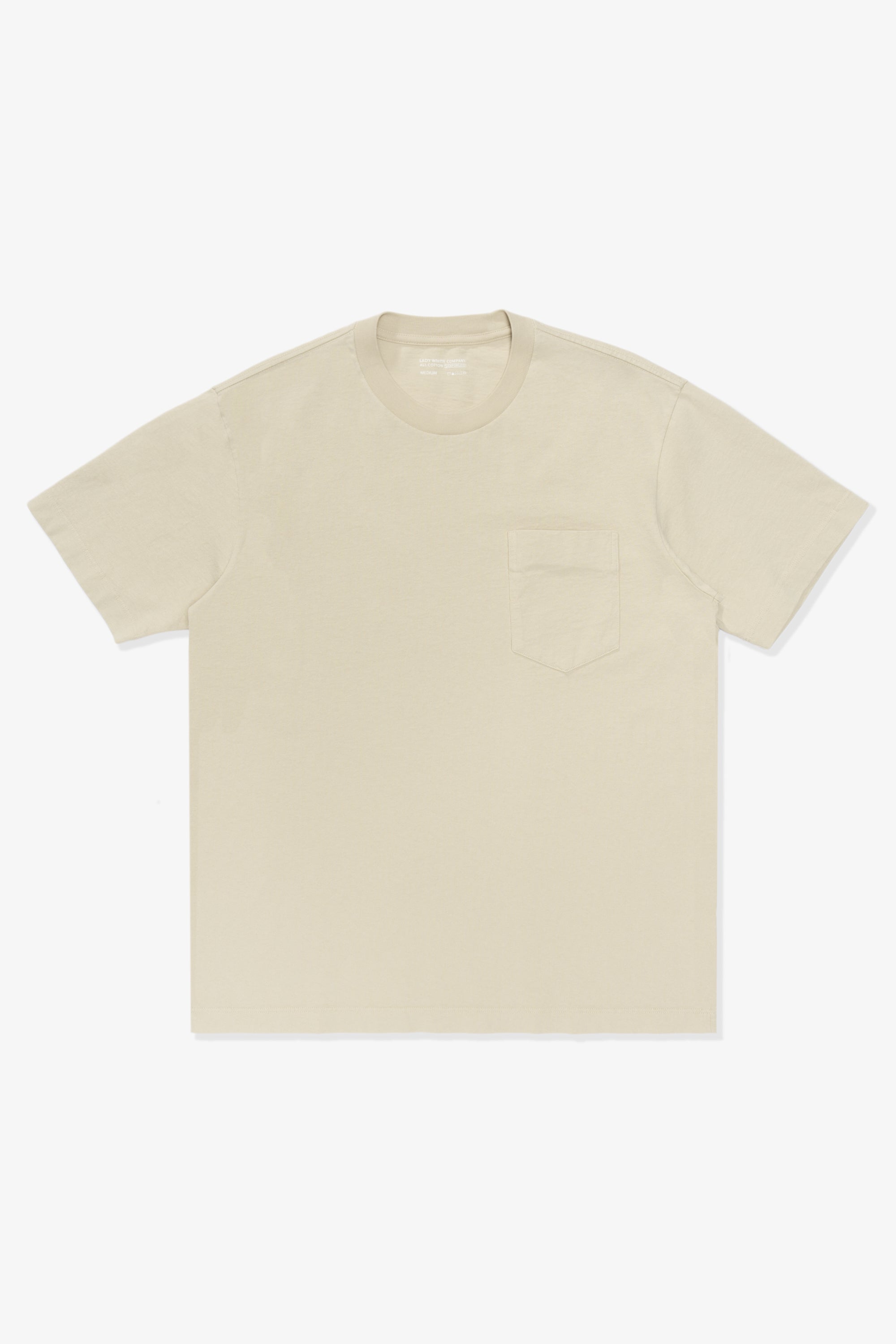 MUNICIPAL POCKET T-SHIRT - PAPER – LADY WHITE CO.