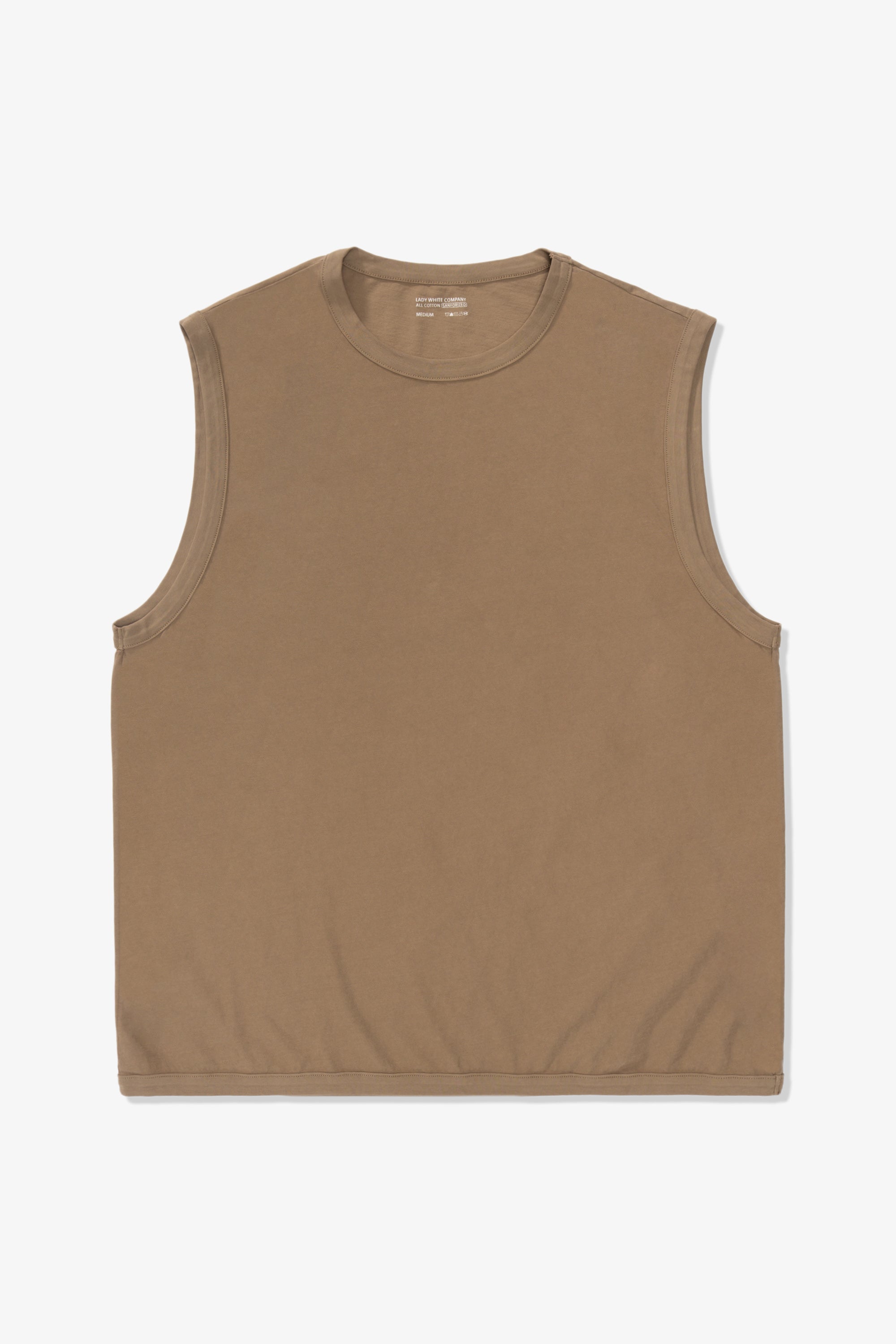 SLEEVELESS T-SHIRT - ELM