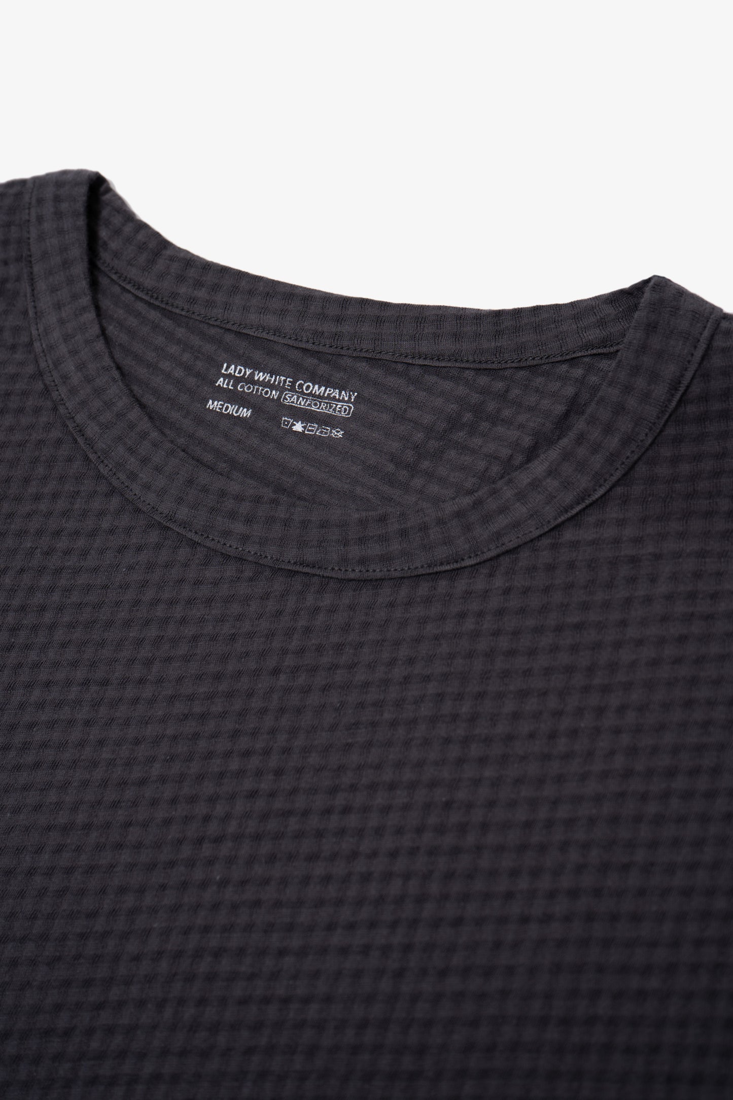 SHEER GAUZE SLEEVELESS T-SHIRT - FLINT
