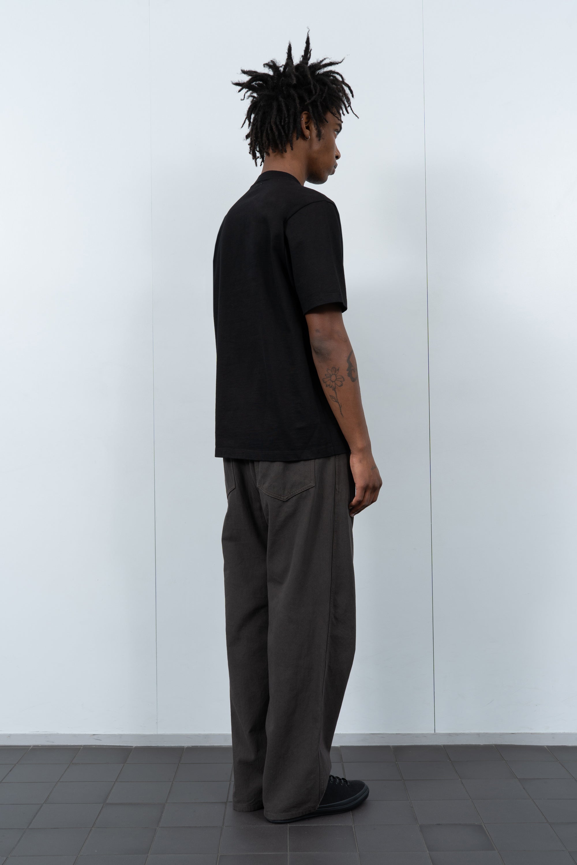 CARRY O RAMA Tee - ブラック　Lサイズ LW130T Rugby T-shirt - Black – LADY WHITE CO.